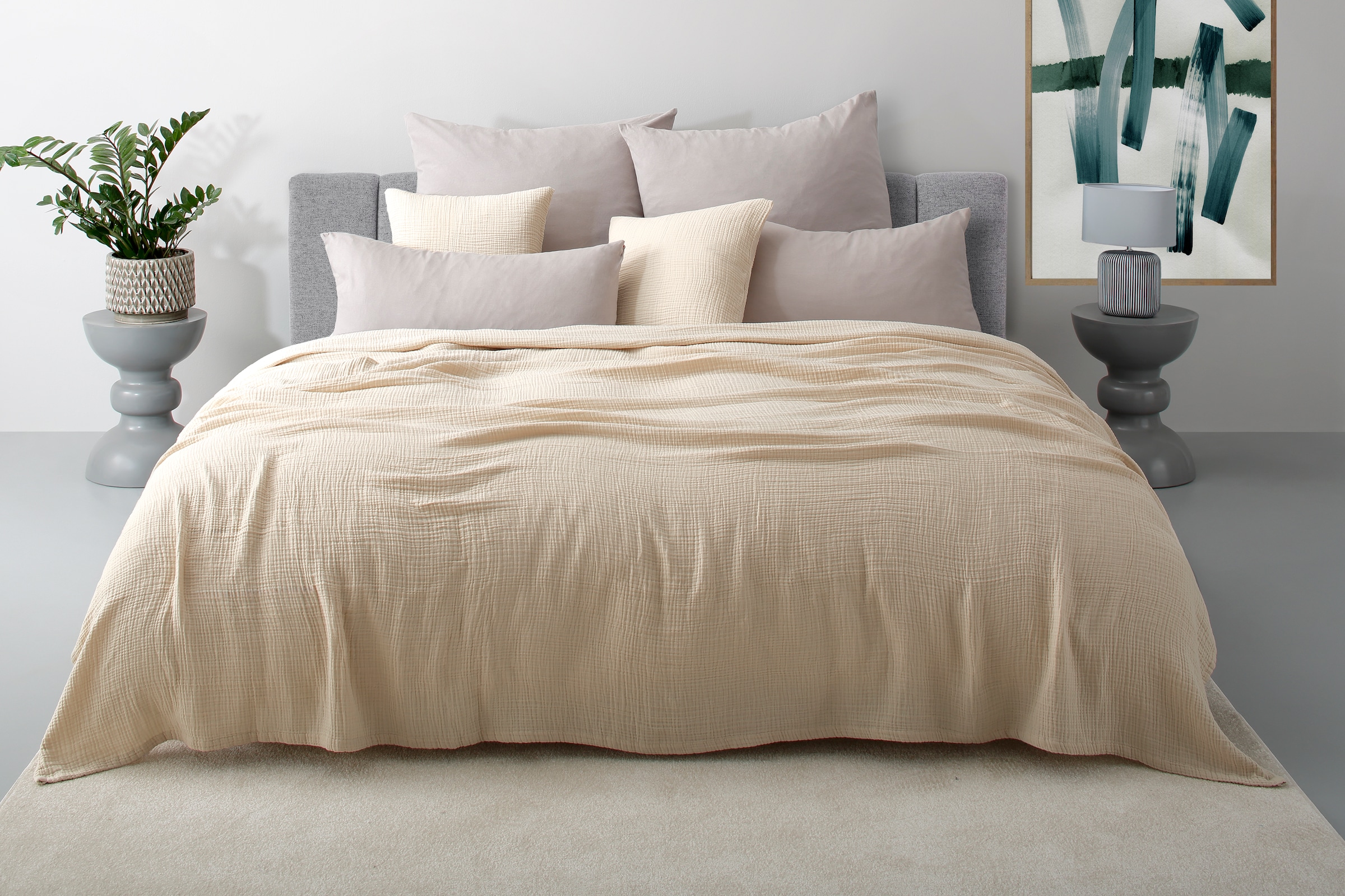 OTTO home Tagesdecke "Bailee" weiche Musselin Qualität, viele Farben erhält günstig online kaufen