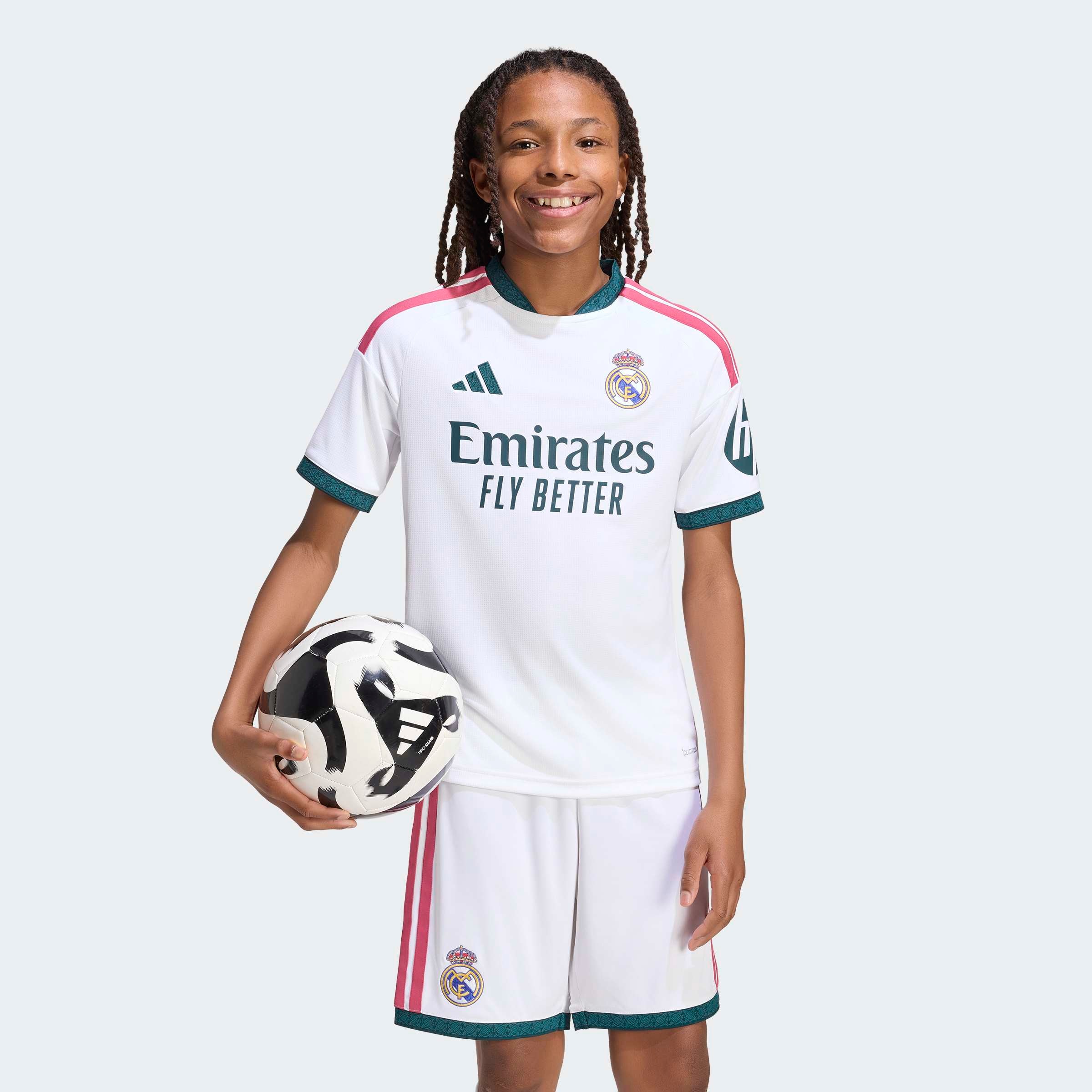 adidas Performance Fußballtrikot »REAL MADRID 26/27 KIDS HEIMTRIKOT« mit Rundhalsausschnitt, mit Climacool Technologie