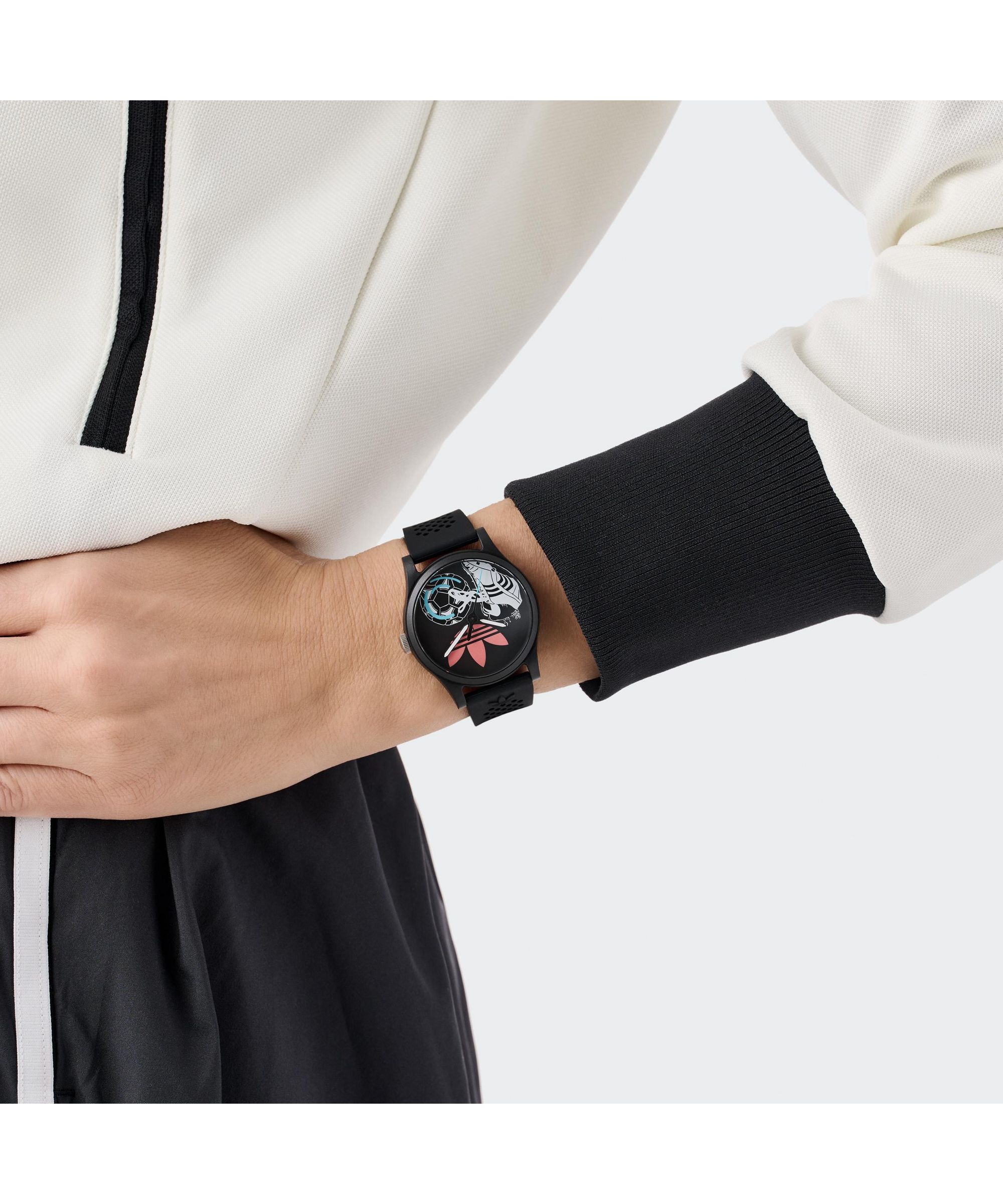 adidas Originals Quarzuhr »Game Three« Armbanduhr, Damenuhr, Herrenuhr, Silikonarmband, analog