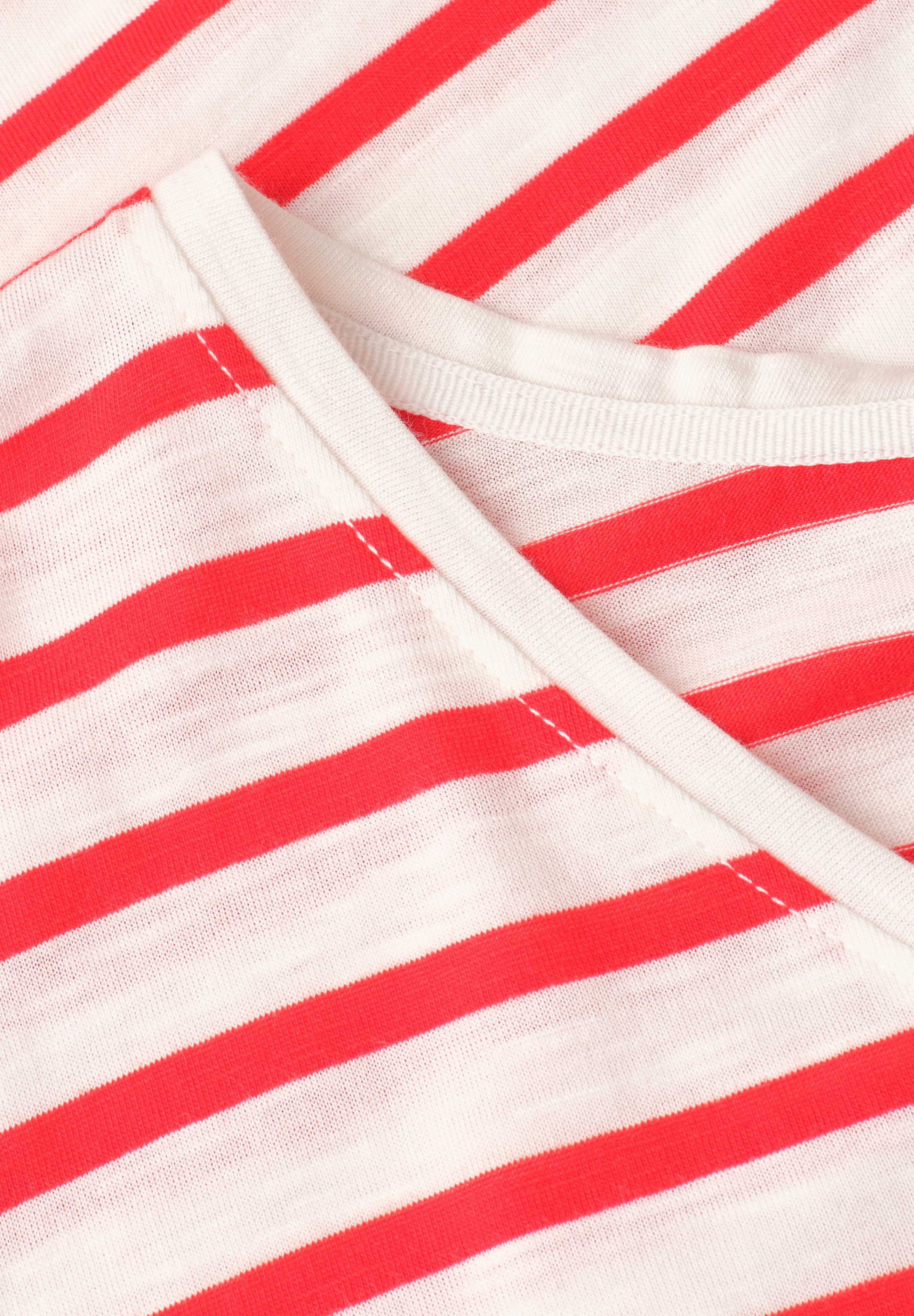 STREET ONE STUDIO V-Shirt im Streifen-Design