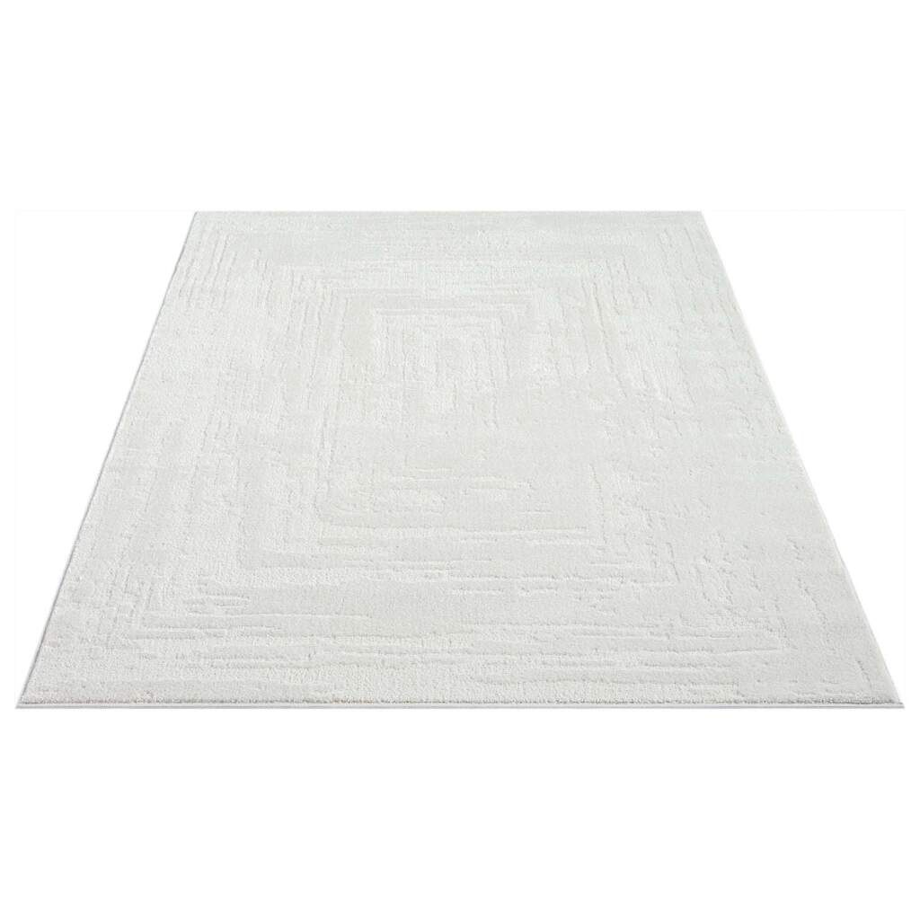 Carpet City Teppich »FLAIR171«, rechteckig, 11 mm Höhe, Kurzflor-Teppich, Skandi-Stil, Wohnzimmer