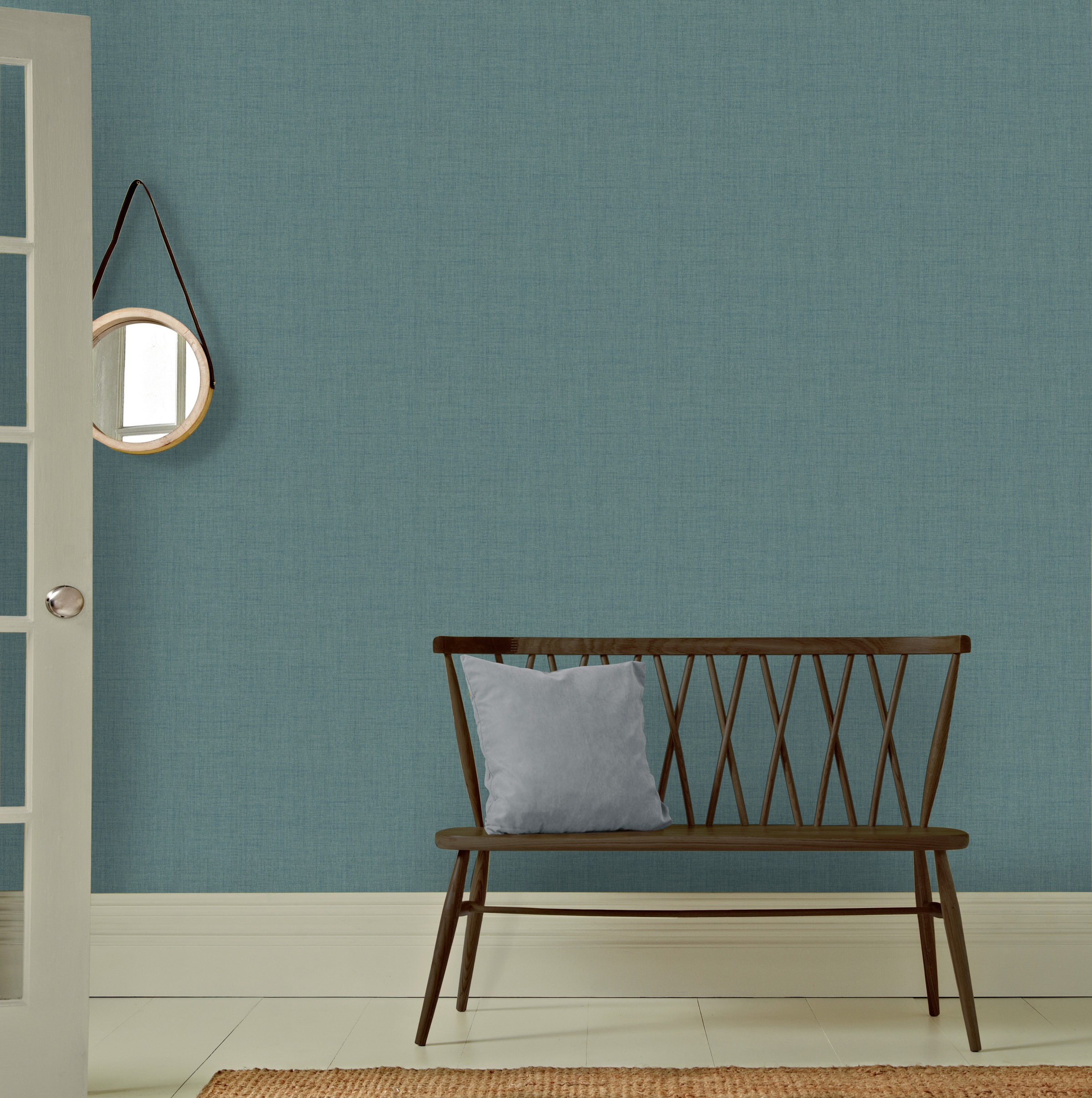 WOW Vliestapete "Matt Textil" Ton-in-Ton glatt 10mx52cm (ca. 5m2)