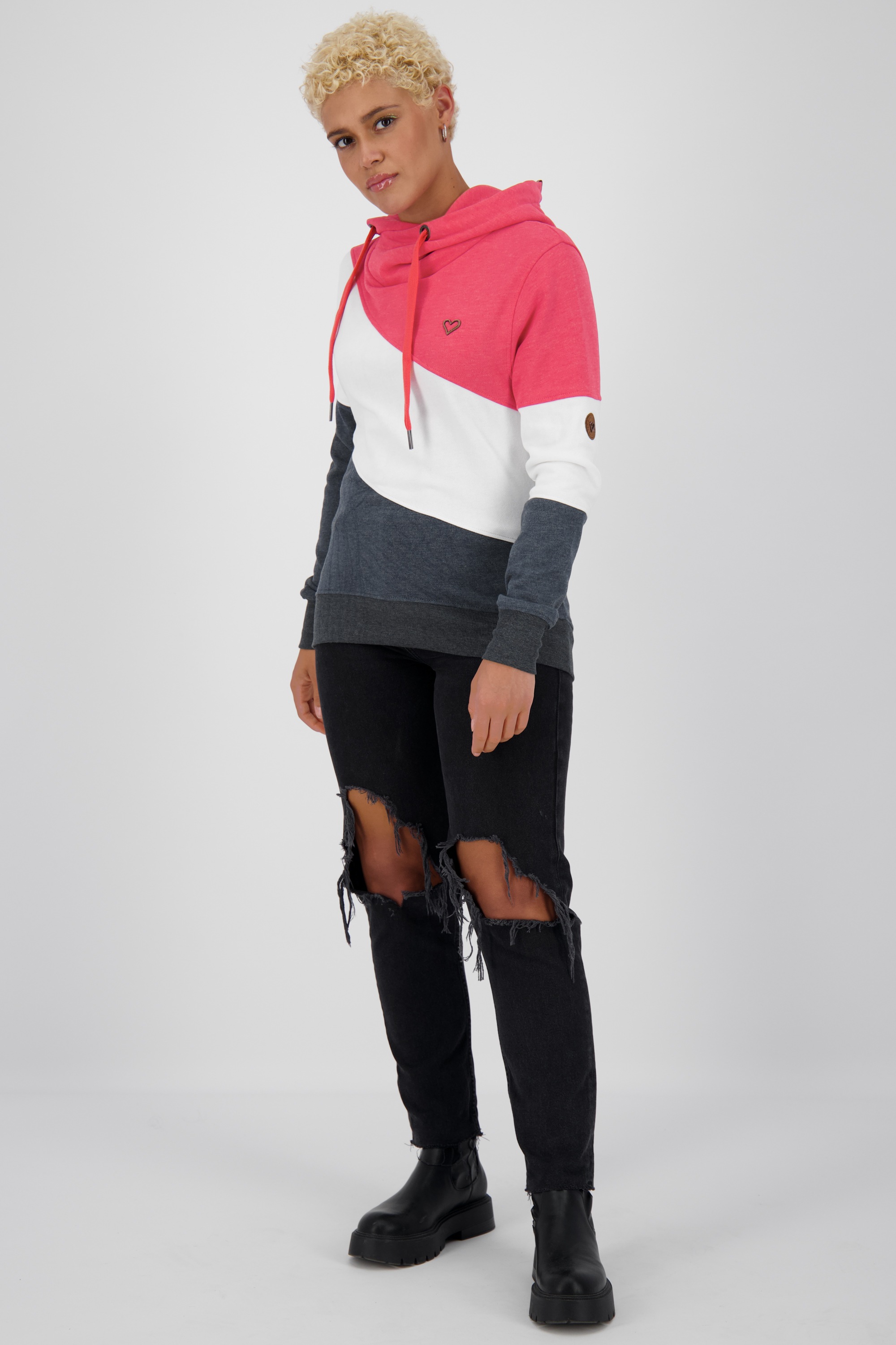 Alife & Kickin Kapuzensweatshirt »Damen StacyAK«
