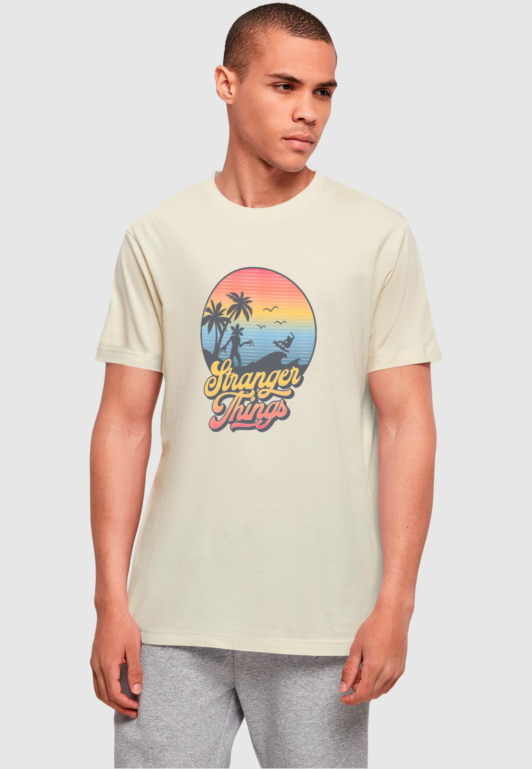 ABSOLUTE CULT T-Shirt »ABSOLUTE CULT Herren Stranger Things - LA Gradient T-Shirt«, (1 tlg.)