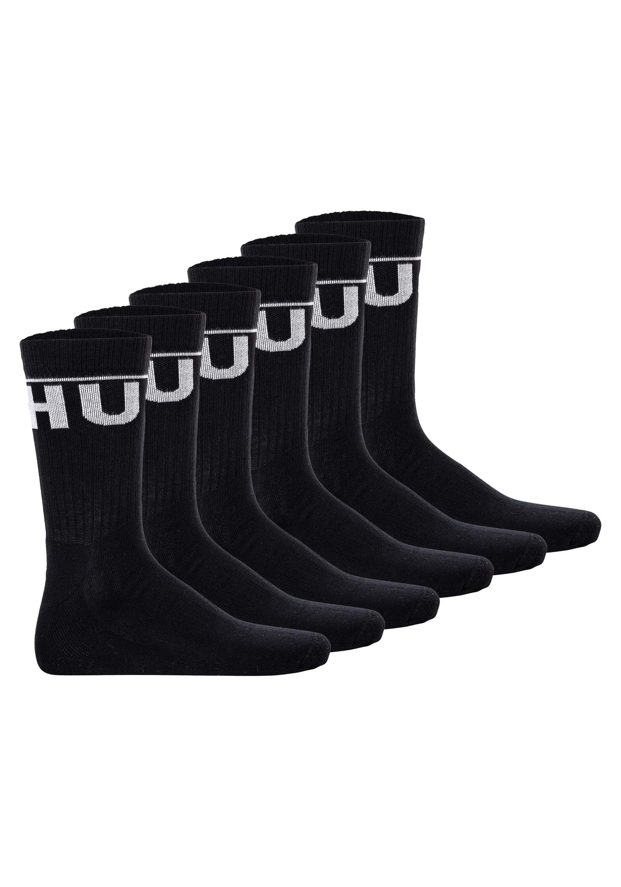 HUGO Kurzsocken "Socken 6P QS ICONIC CC 6er Pack" günstig online kaufen