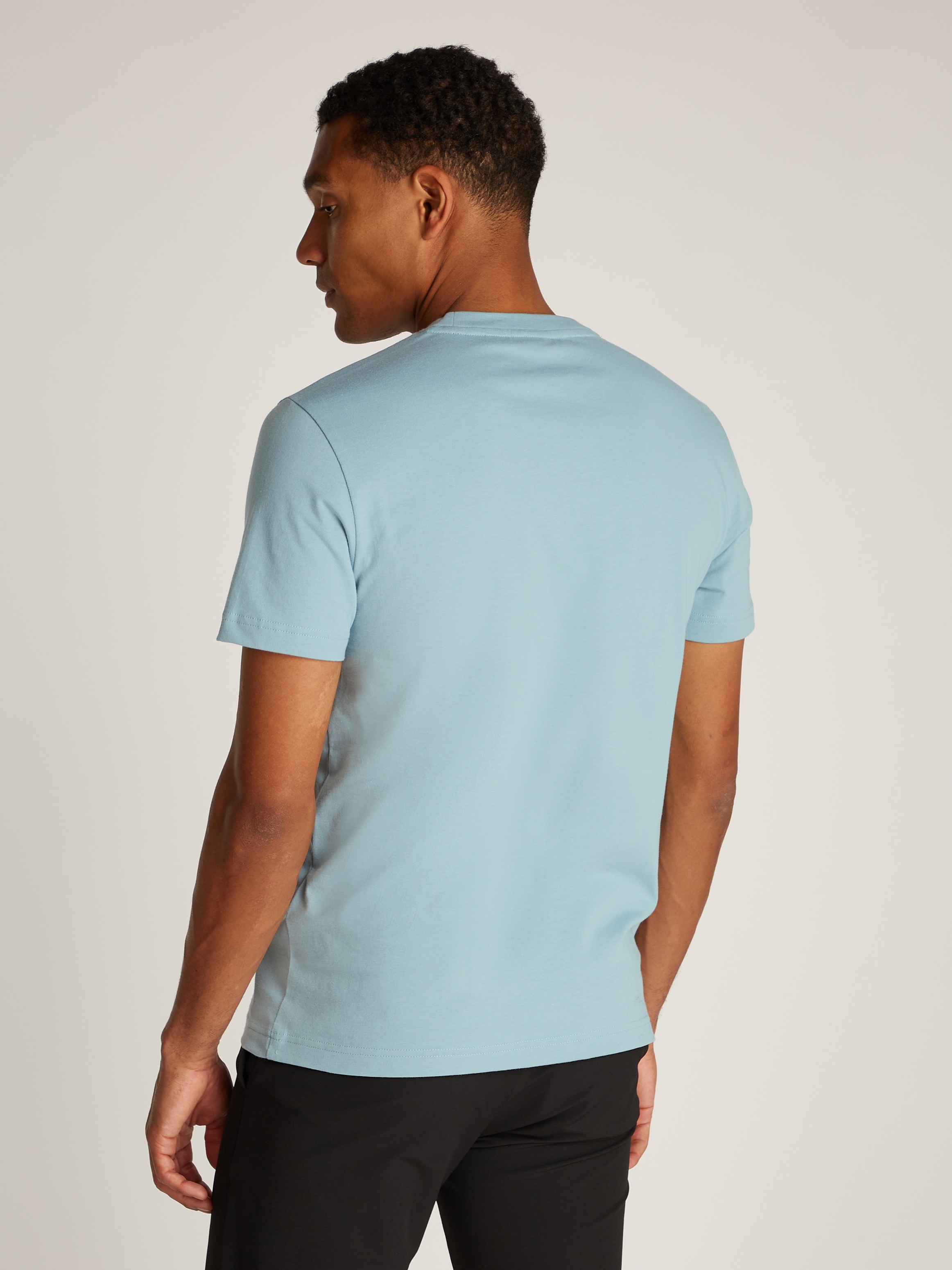Calvin Klein Rundhalsshirt »NY CHEST BOX LOGO T-SHIRT«, mit Logoprint