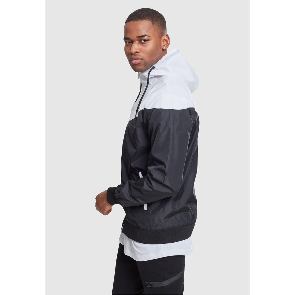 URBAN CLASSICS Windbreaker »Urban Classics Herren Arrow Windrunner«, (1 St.), mit Kapuze