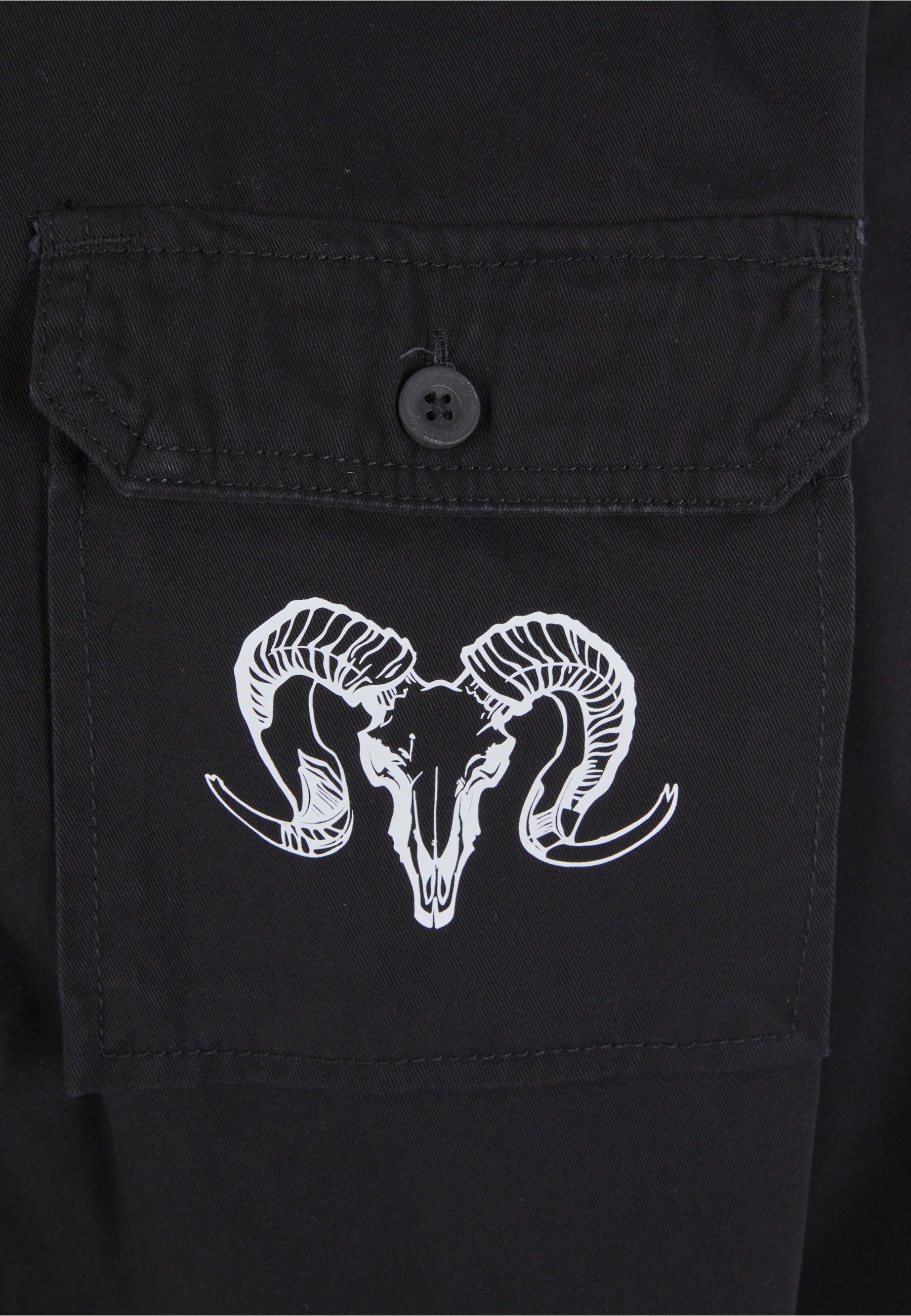 MisterTee Kurzarmshirt »MisterTee Capricorn Skull Shirt Longsleeve« 1 Stk.