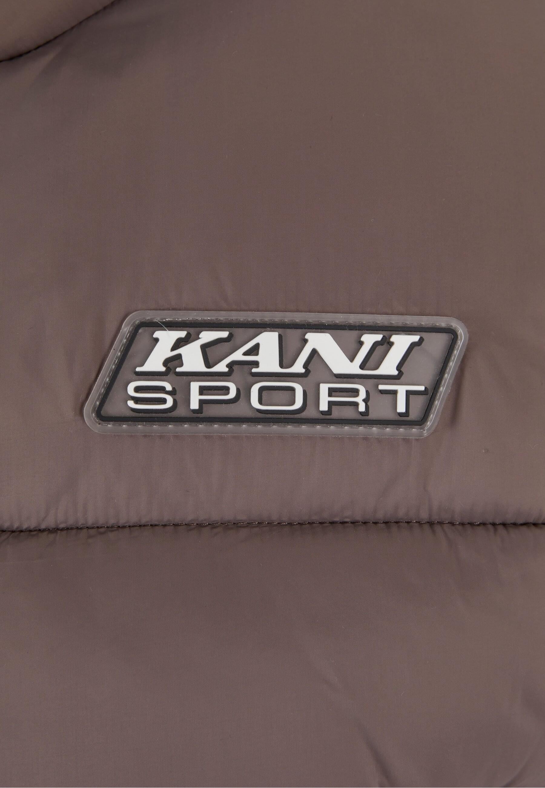 Karl Kani Winterjacke »Karl Kani Karl Kani Sport Patch Crop Puffer Jacket«, (1 St.), ohne Kapuze