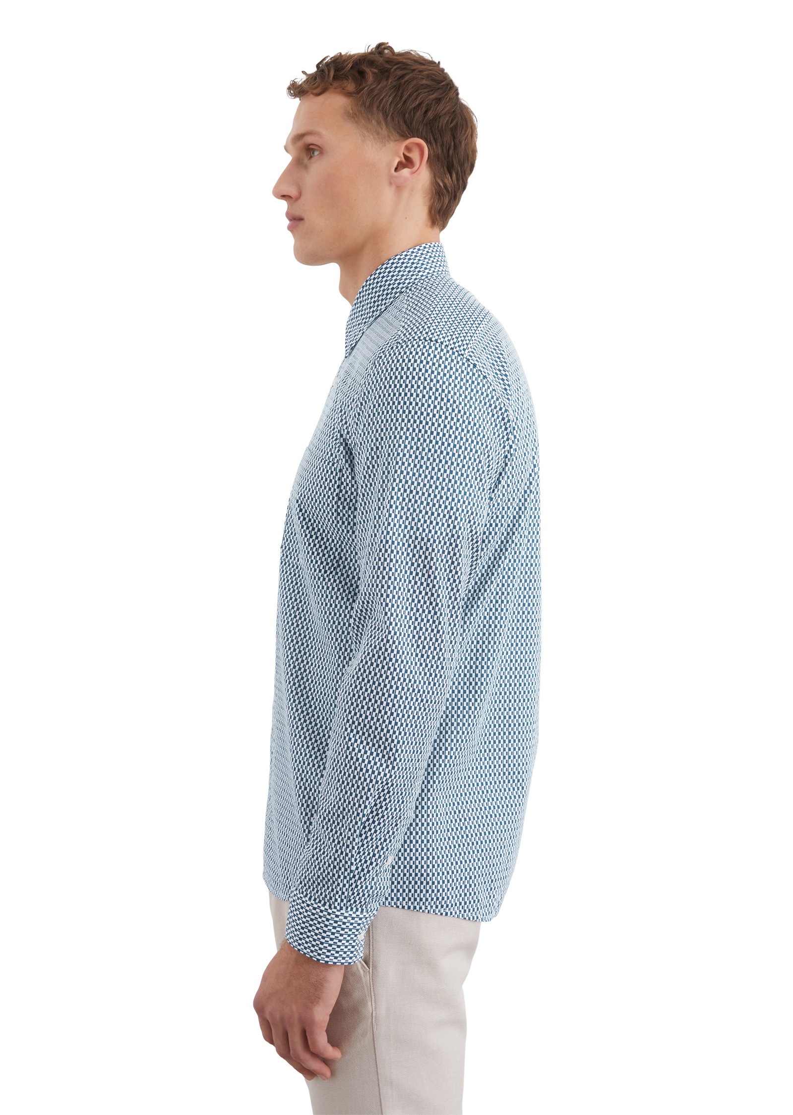 Marc OPolo "mit feinem Allover-Print" günstig online kaufen