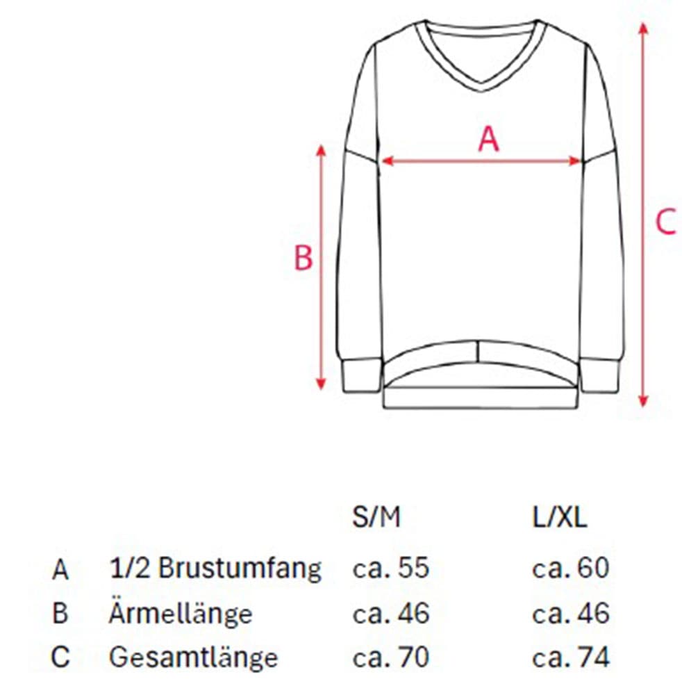 Zwillingsherz Langarmshirt »"Katze"«, mit kreativem Katzenmotiv, One Size