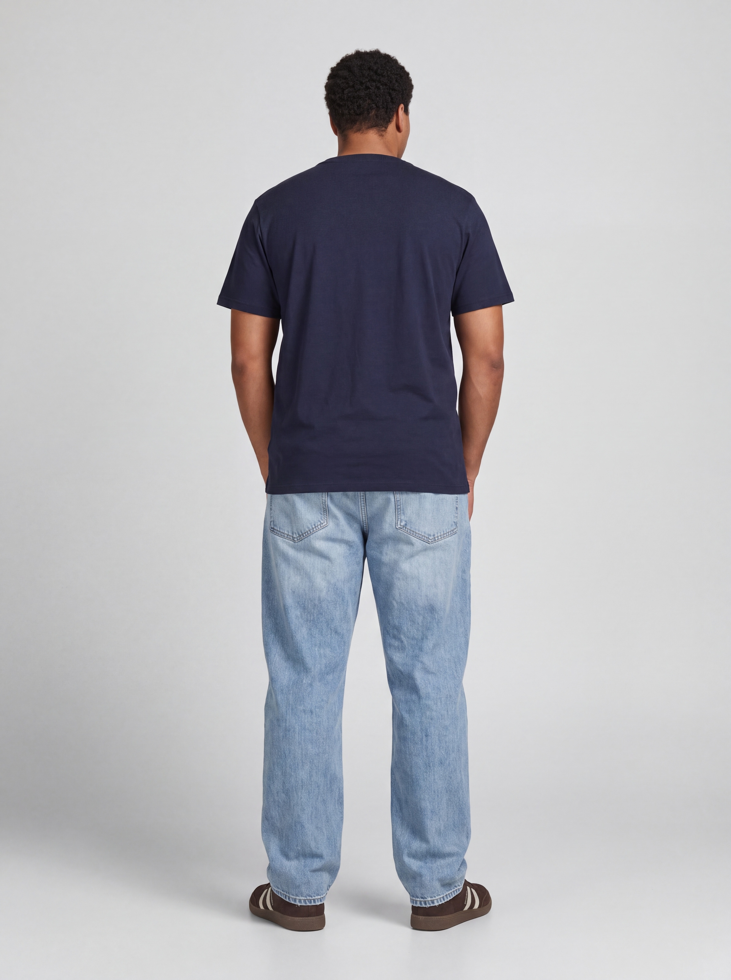 Jack & Jones PlusSize T-Shirt »JJEDENVER LOGO TEE SS O-NECK SN PLS« Baumwolle, locker geschnitten