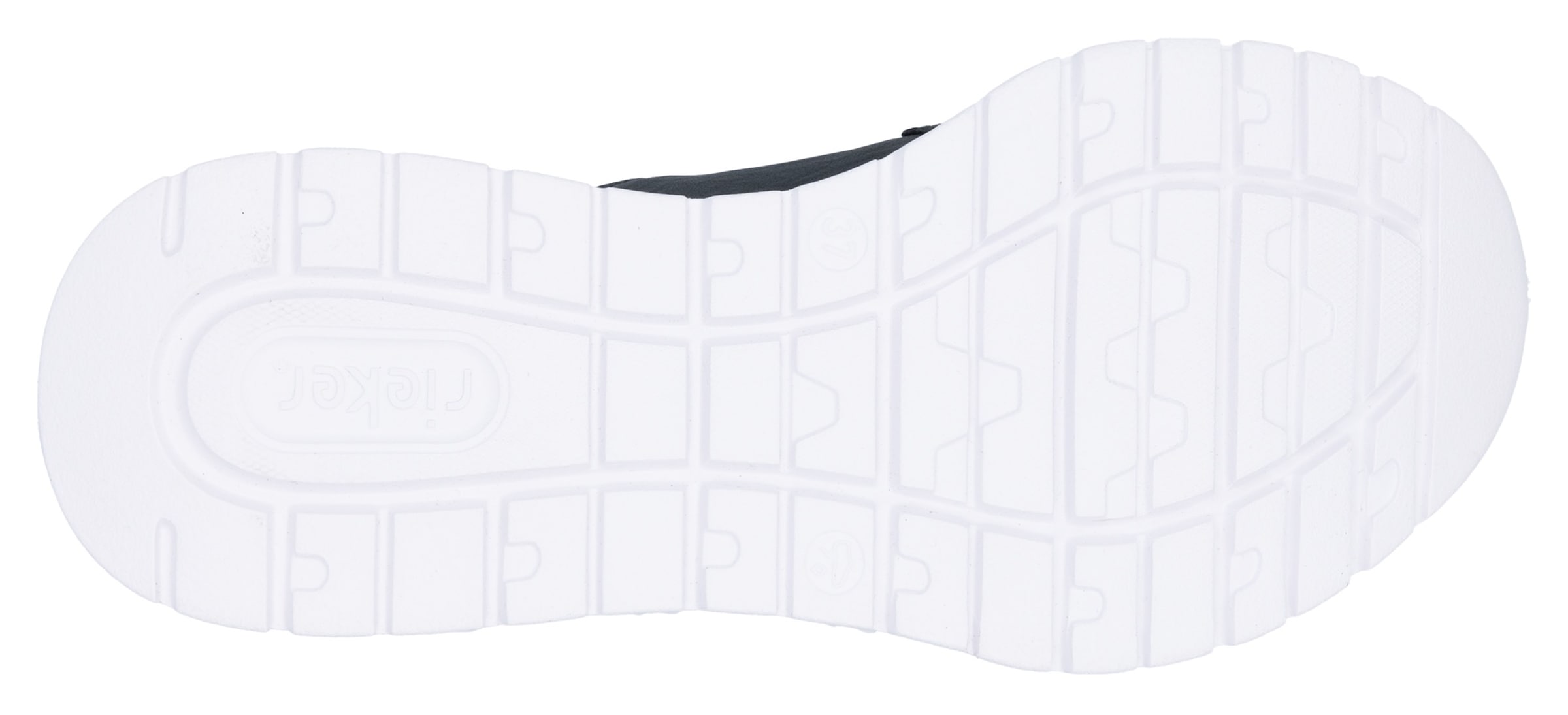 RIEKER Sport Slip-On Sneaker, Schlupfschuh, Halbschuh, Freizeitsneaker mit Schnellverschluss