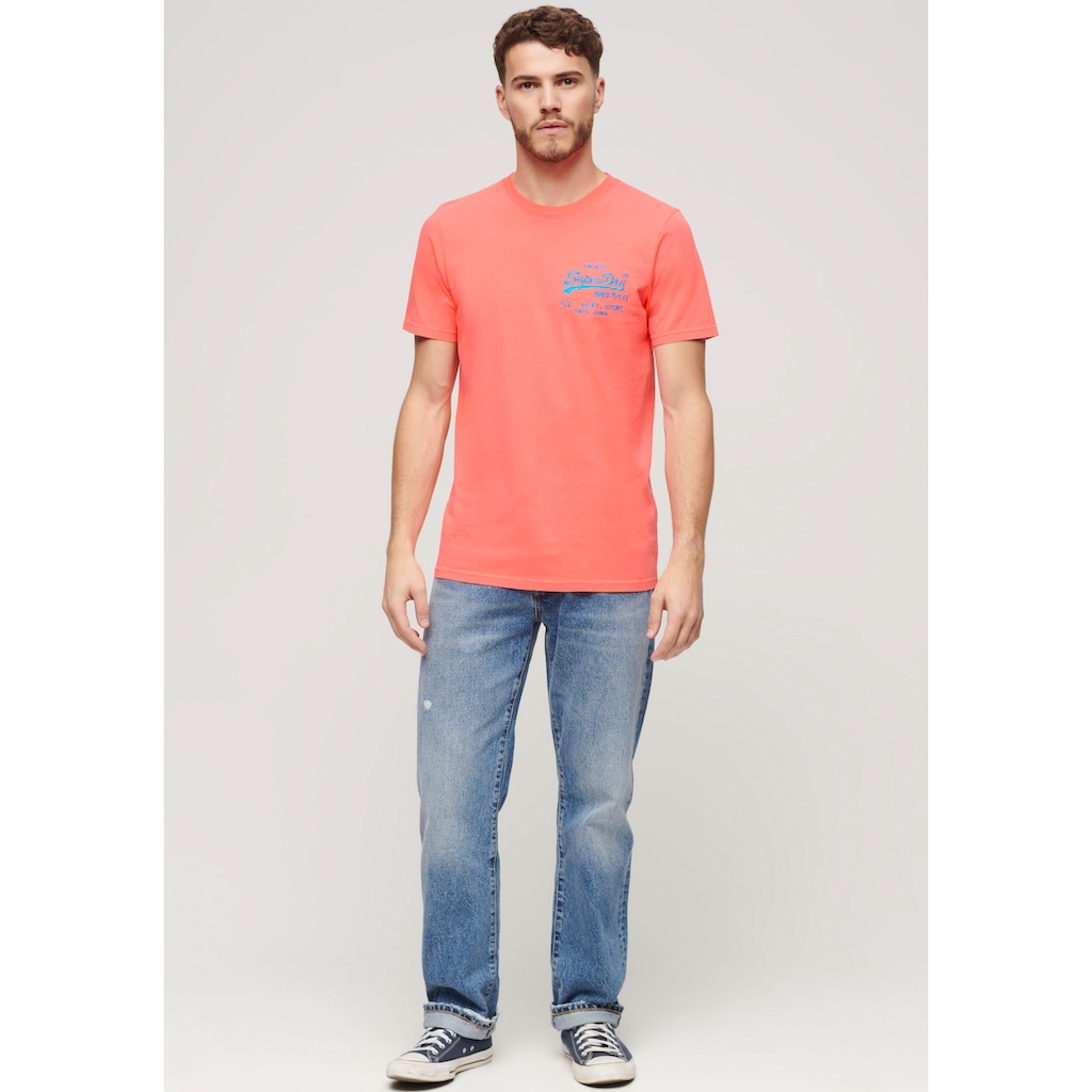 Superdry Print-Shirt »SD-NEON VL T SHIRT«