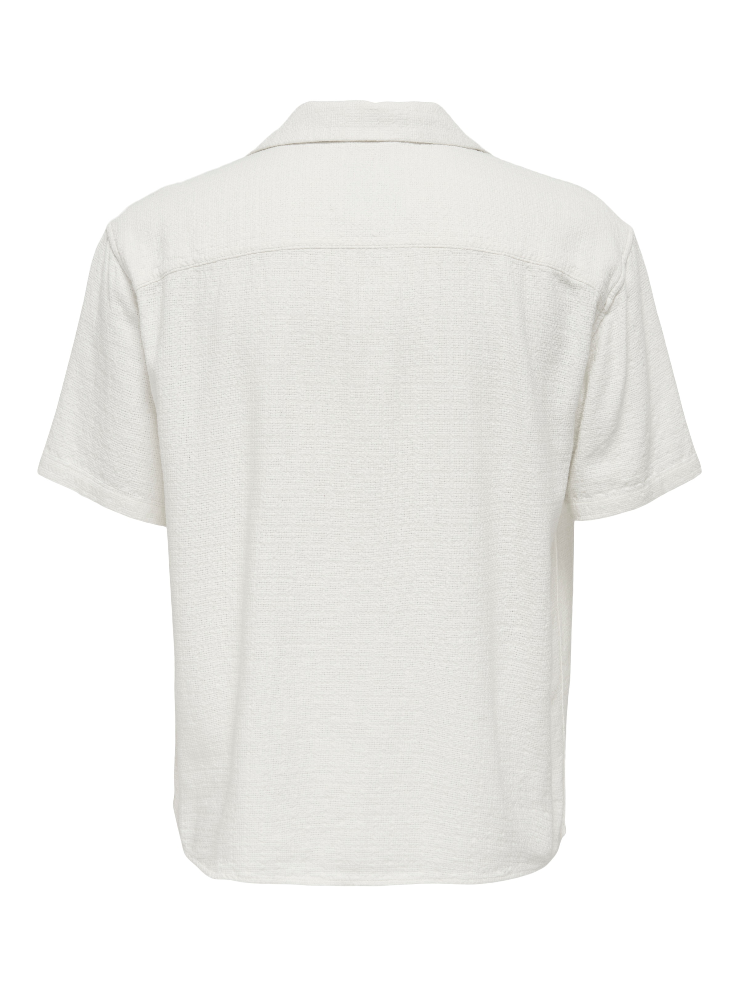 ONLY & SONS Kurzarmhemd »ONSLATHAM RLXSS RESORT LINEN STRUC 0257«
