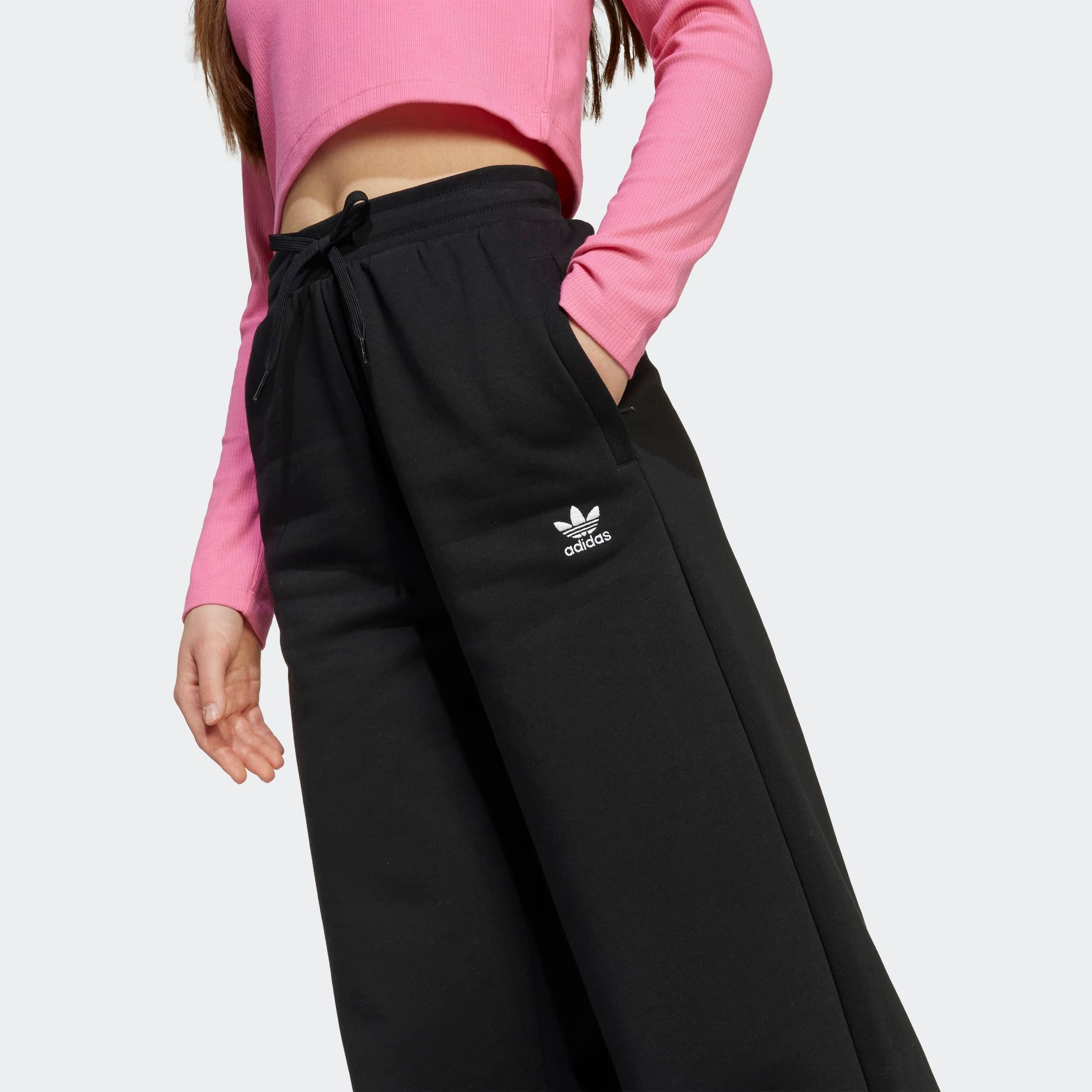 Thumbnail - adidas Originals Sporthose "WIDE LEG PANTS" für Kinder und Teens, lockerer Schnitt, mit Kordelverschluss