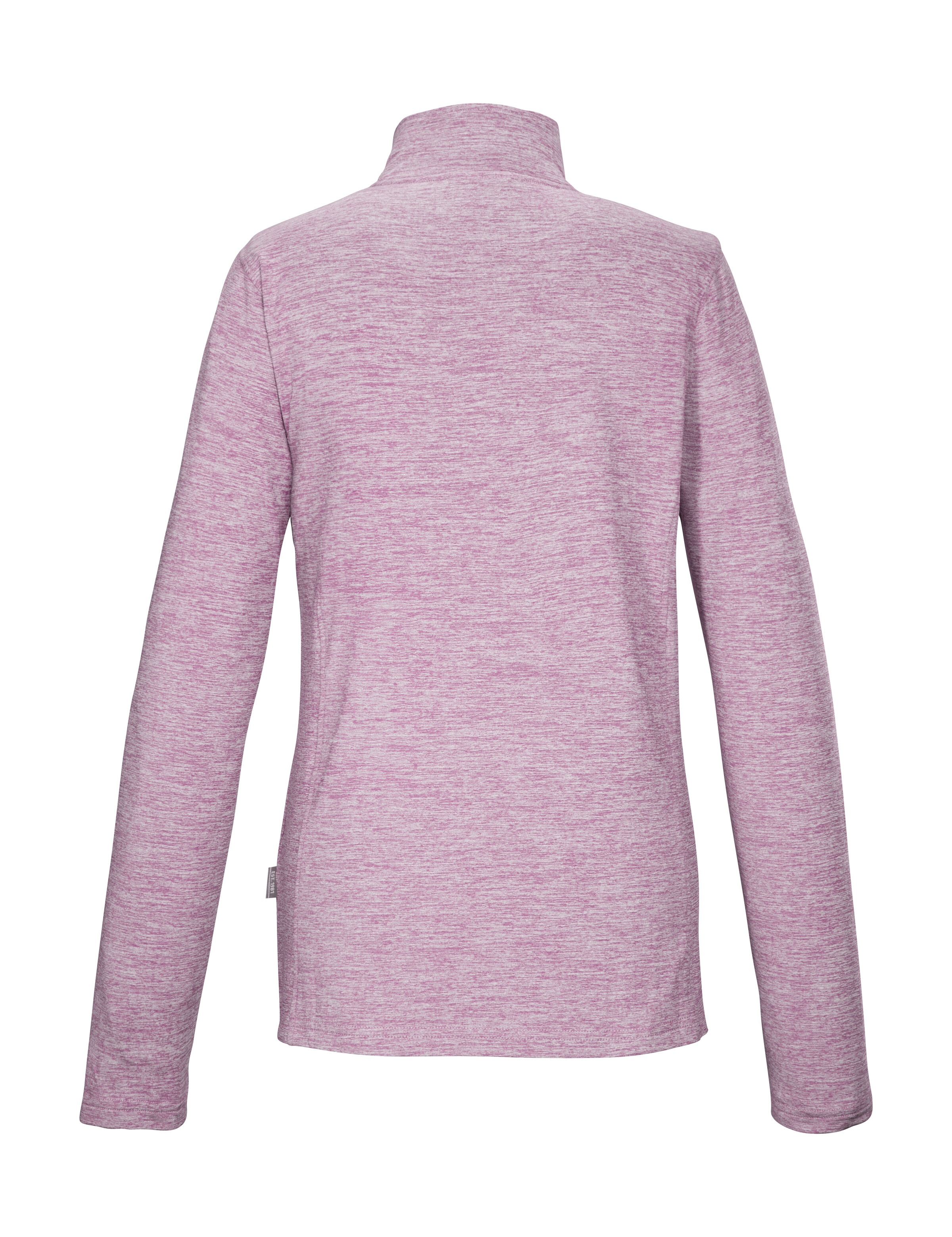 Killtec Langarmshirt "KSW 121 WMN FLX SHRT" Melange Funktionsshirt mit Steh günstig online kaufen