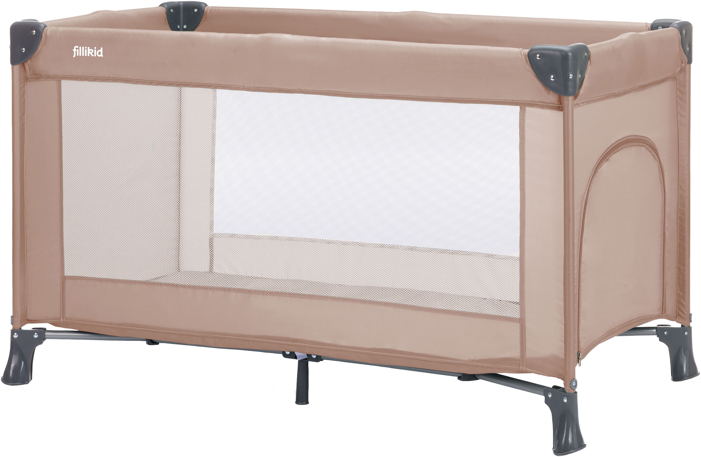 Fillikid Unisex Baby Braun Reisebett Valencia - Image 4