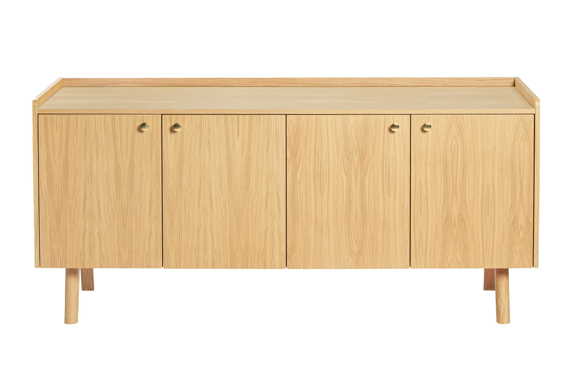 Woodman Sideboard »Nice«, Kommode, Breite 169 cm, Echtholzfurnier aus Eiiche, viel Stauraum
