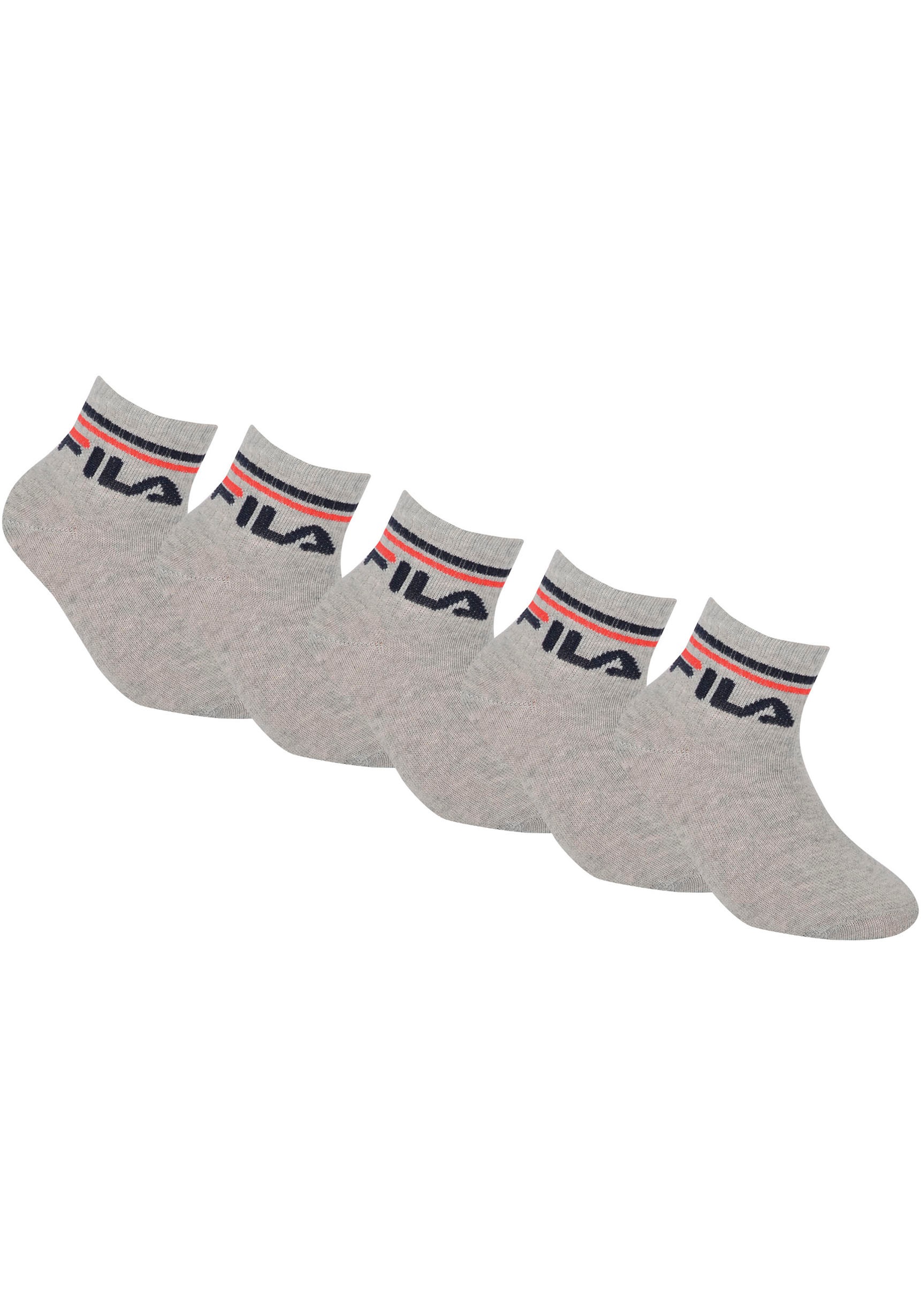 Fila Kurzsocken "JUNIOR UNISEX QUARTER PLAIN SOCKS" 6 Stk. tlg. mit eingest günstig online kaufen