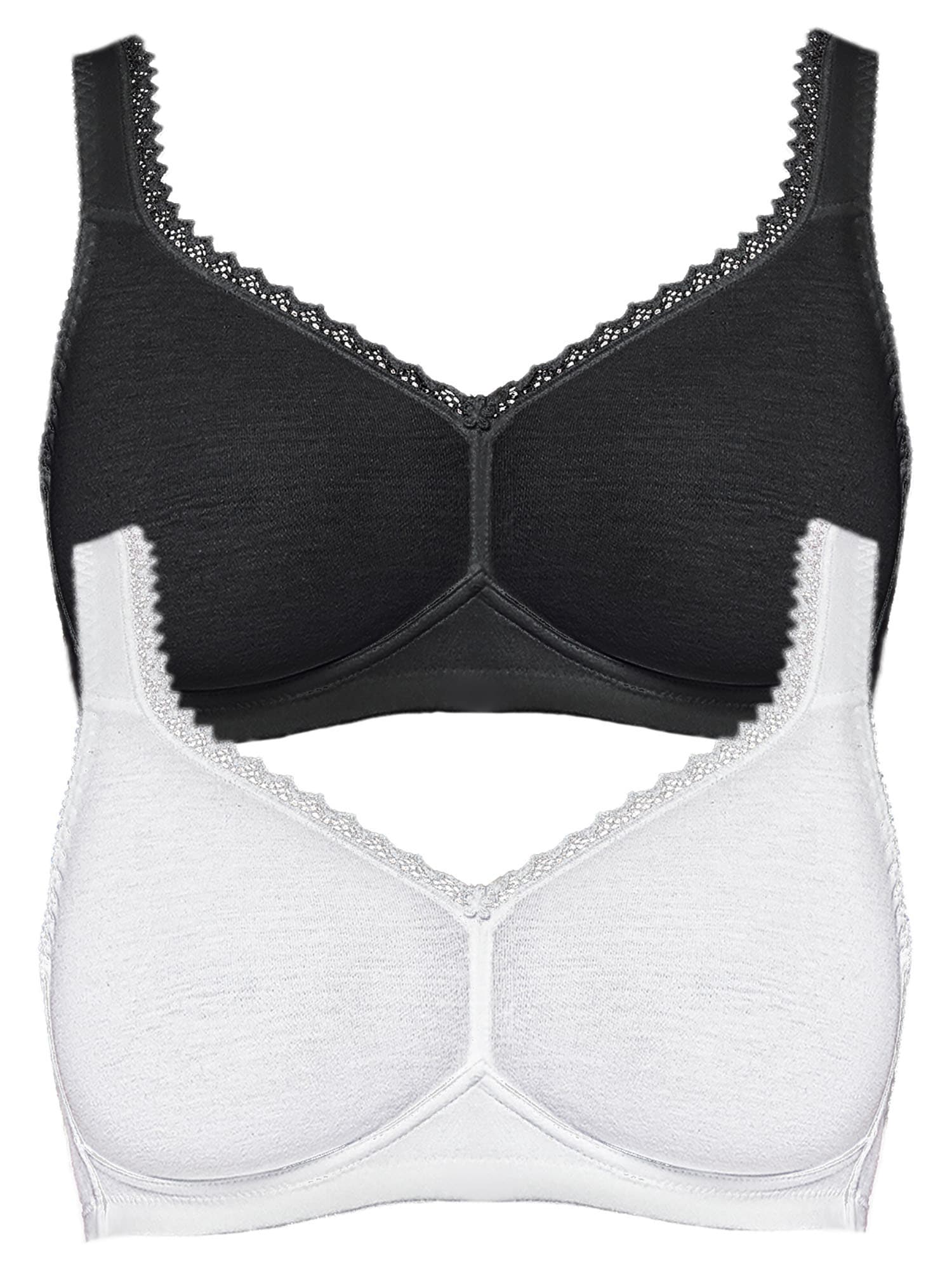 Susa Bügelloser BH "2er Pack Baumwoll BH ohne Bügel Organic Cotton"
