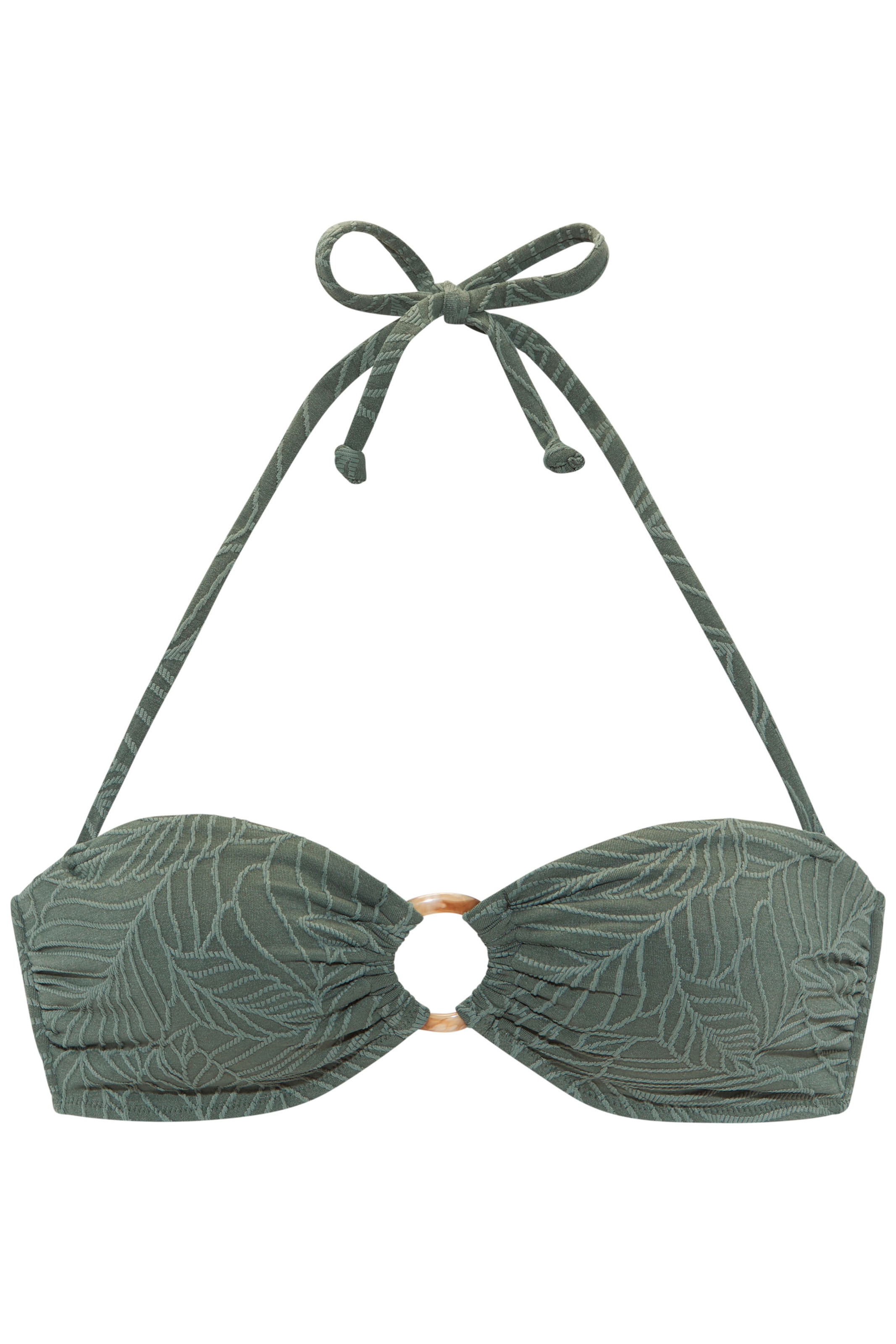 LASCANA Bandeau-Bikini-Top "Fay" aus eleganter Strukturware