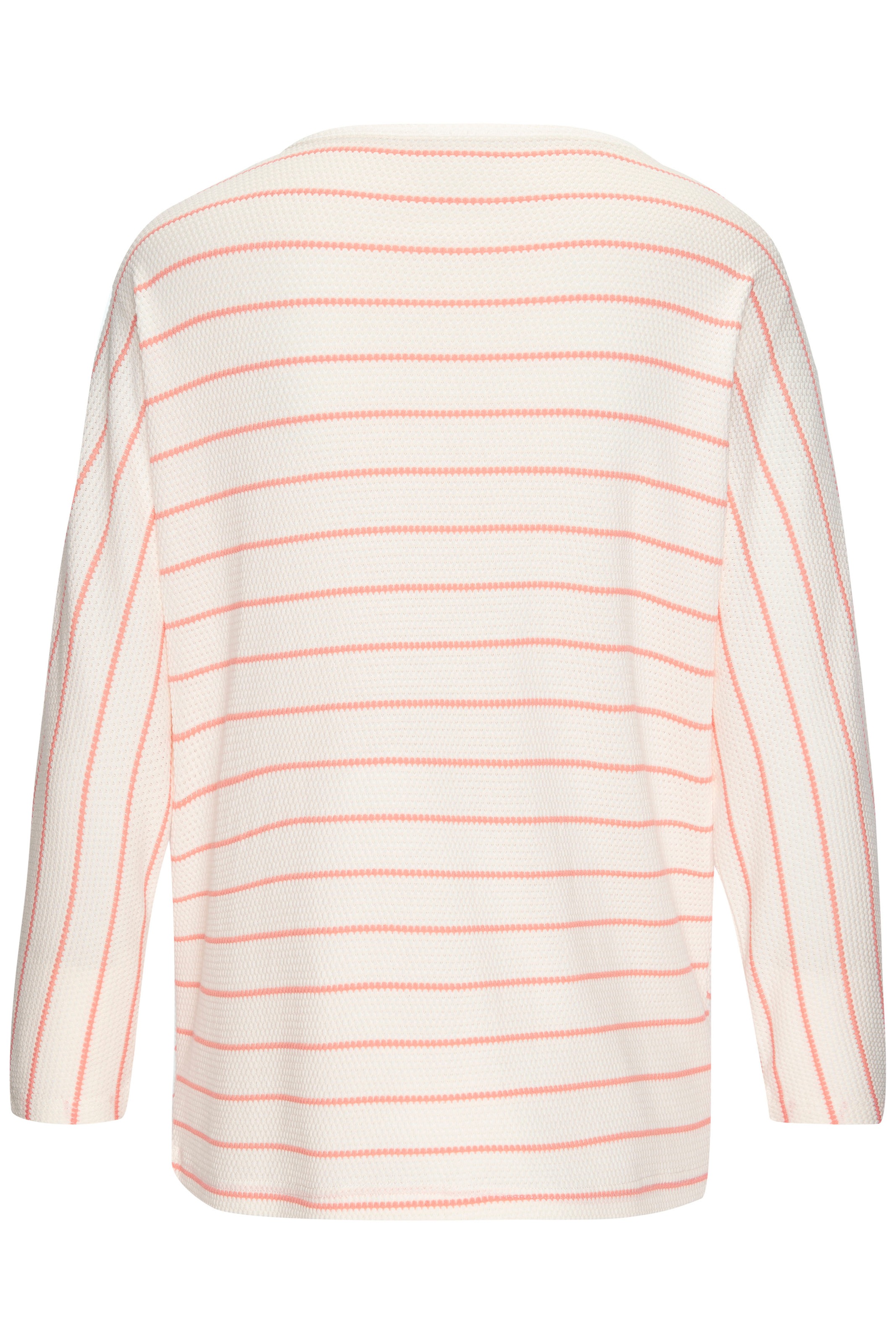 Thumbnail - Vivance 3/4-Arm-Shirt "mit modischer Streifenstruktur" aus pflegeleichter Baumwoll-Viskose-Qualität