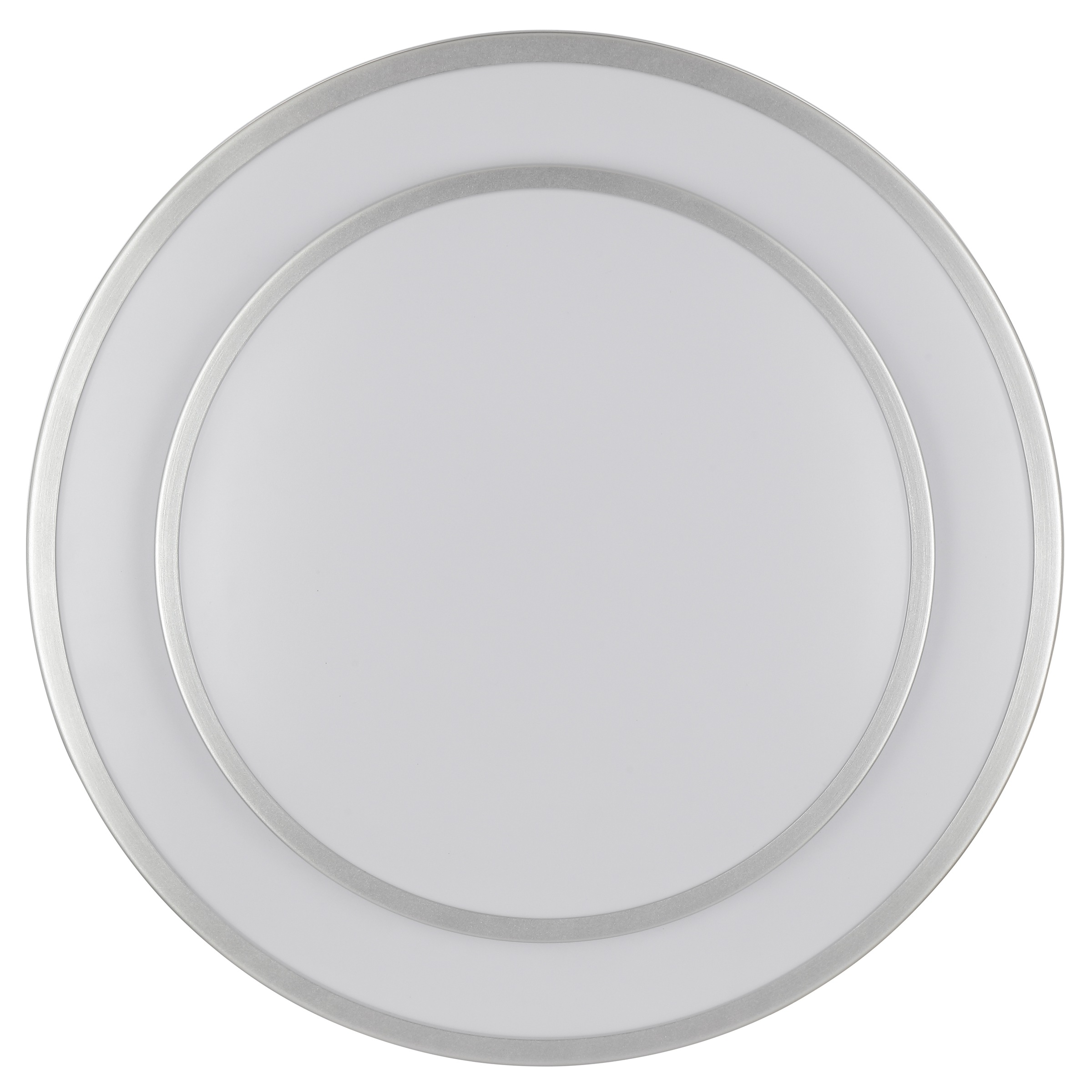 Brilliant LED Deckenleuchte »Luciano« LED-Modul 1 Stk. Neutralweiß Ø 40 cm x 8 cm, 2160 lm, 4000 K, EEC A, aluminiumfarben/weiß