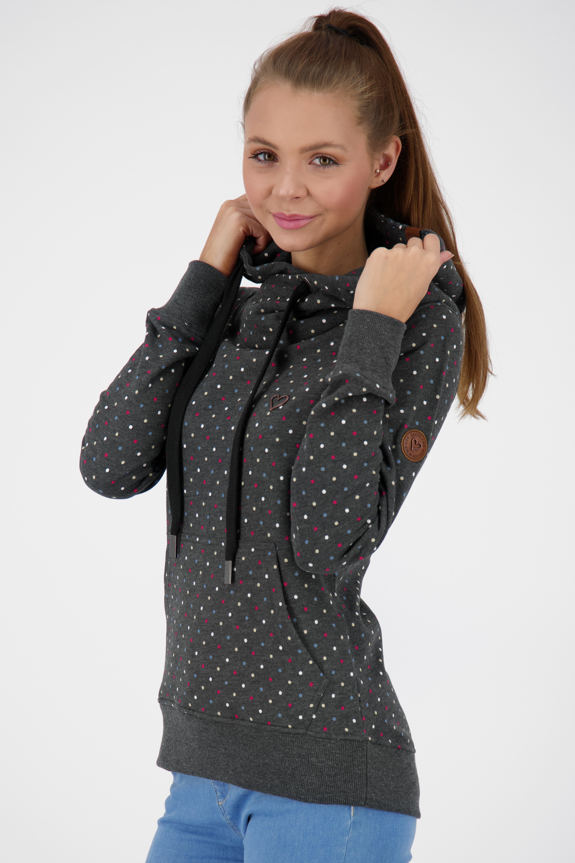 Alife & Kickin Kapuzensweatshirt »Damen SarahAK B«