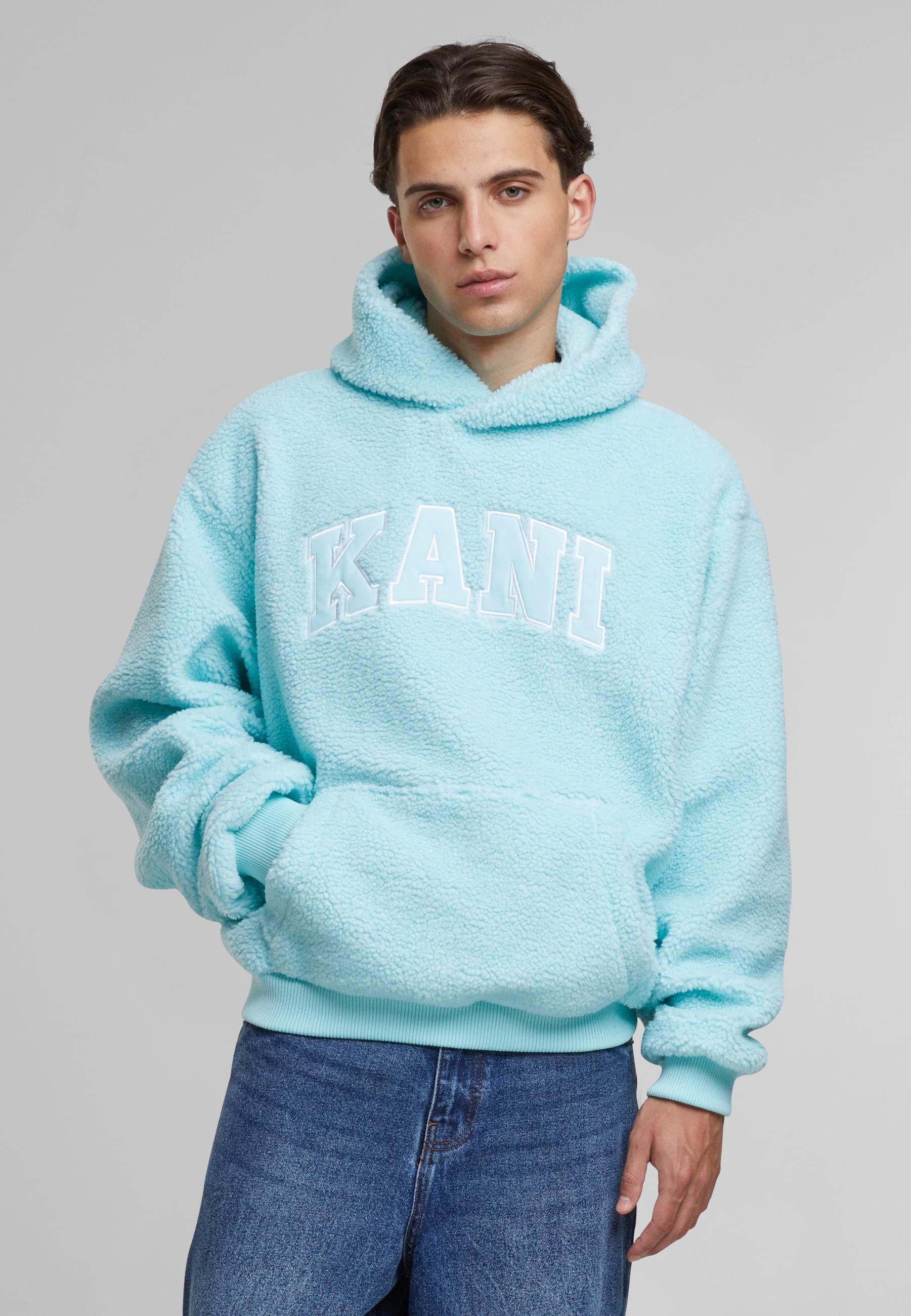 Karl Kani Kapuzensweatshirt »Karl Kani Karl Kani Serif Teddy Hoodie«, (1 tlg.)