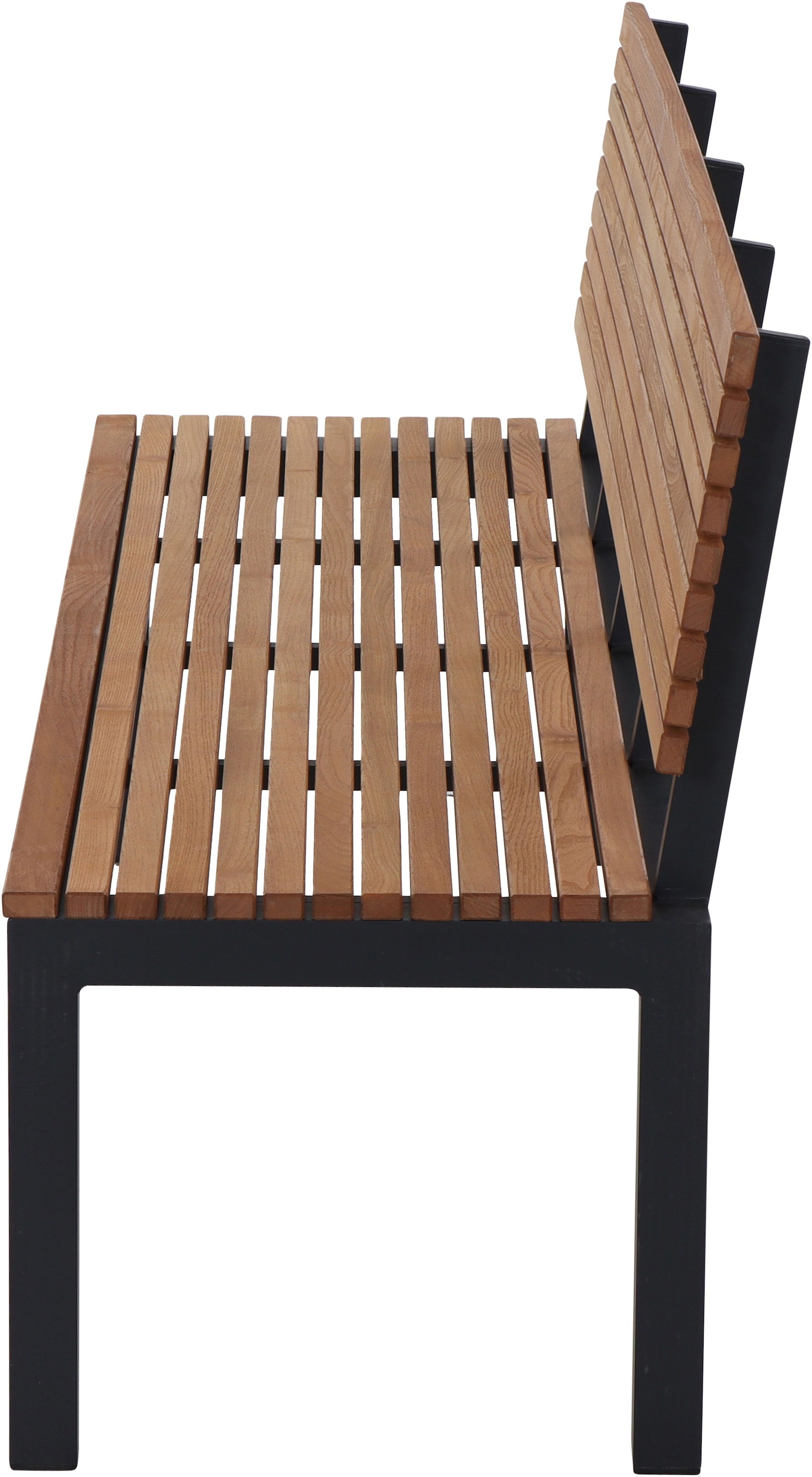 Siena Garden Gartenbank »Bozen 3er Aluminiumgestell anthrazit Robininenholz«, Flächen aus Robinienholz FSC® 100%