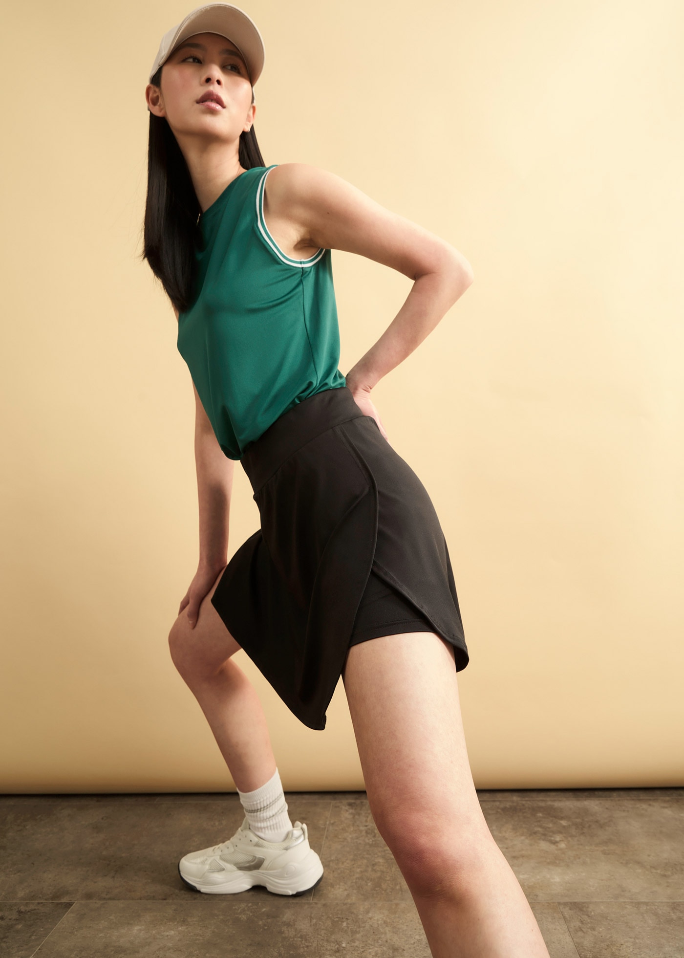 bonprix Sommerrock »Sport-Rock mit integrierter Radlerhose, schnelltrocknend«, Sport-Rock mit integrierter Radlerhose, schnelltrocknend
