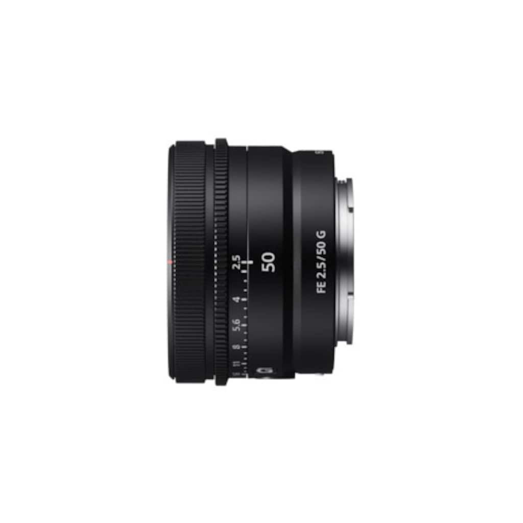 Sony Weitwinkelobjektiv »SEL50F25G.SYX«