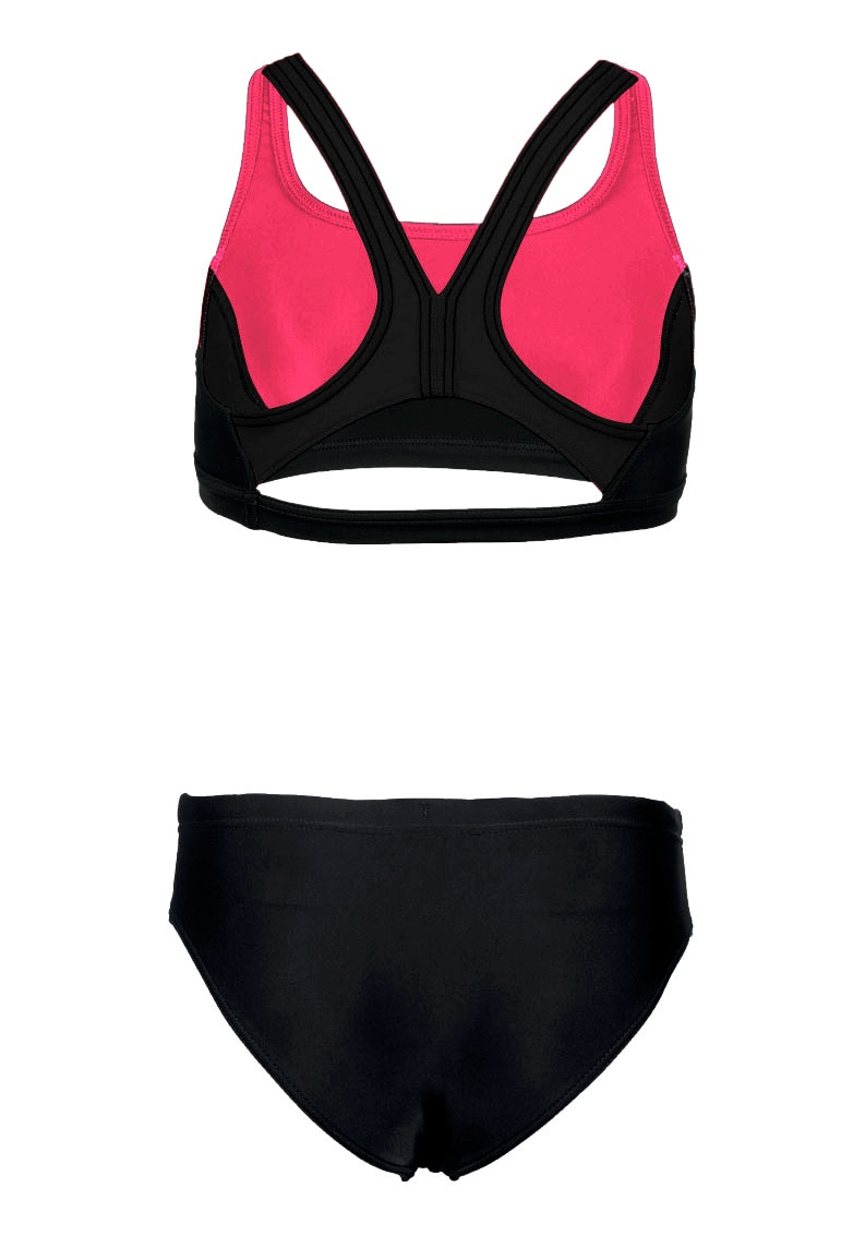 Arena Bustier-Bikini »Kinder Bustier-Bikini Ida«, mit Markenschriftzug  kaufen | BAUR