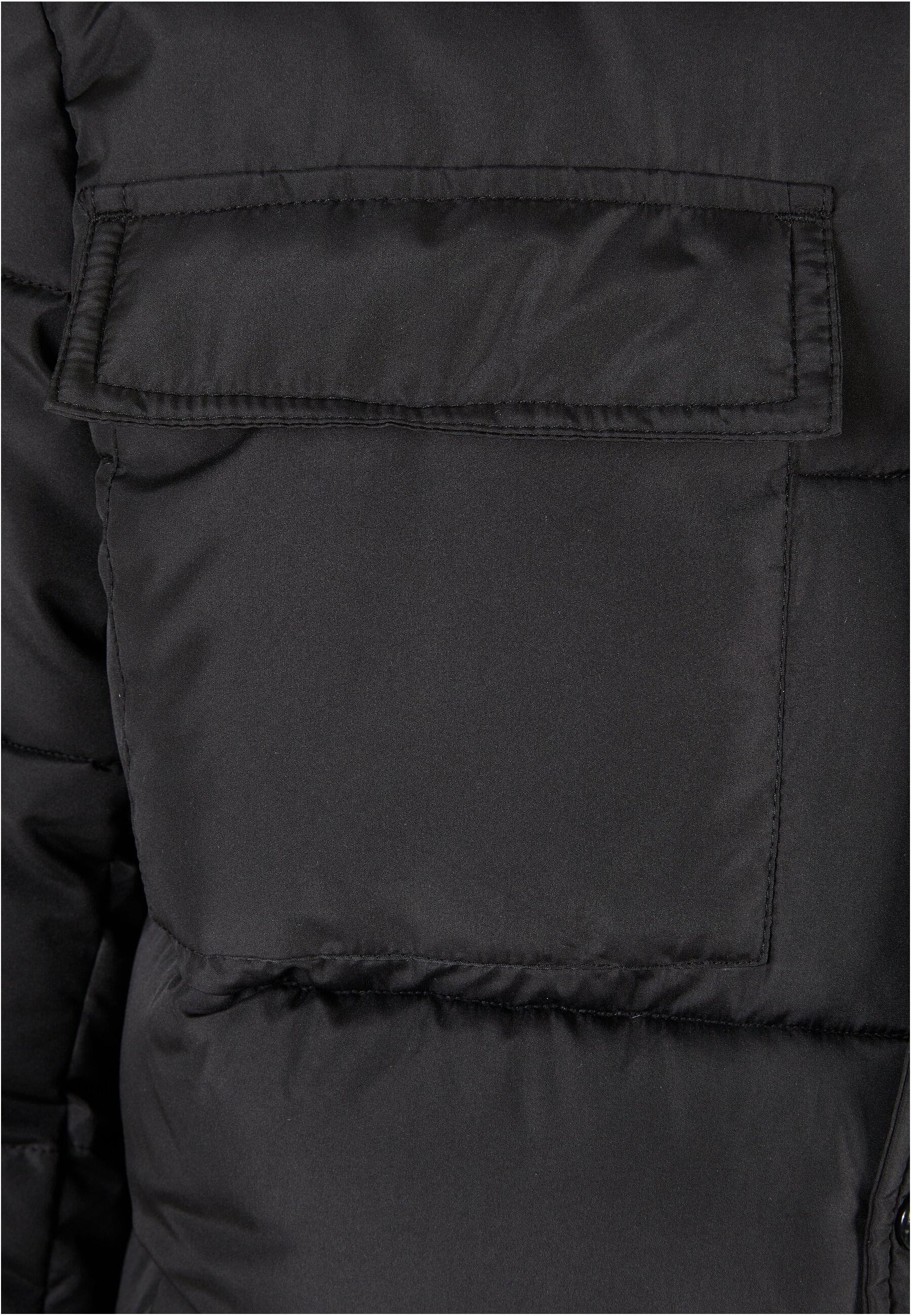 URBAN CLASSICS Winterjacke »Urban Classics Herren Sherpa Collar Padded Shirt Jacket«, (1 St.), ohne Kapuze