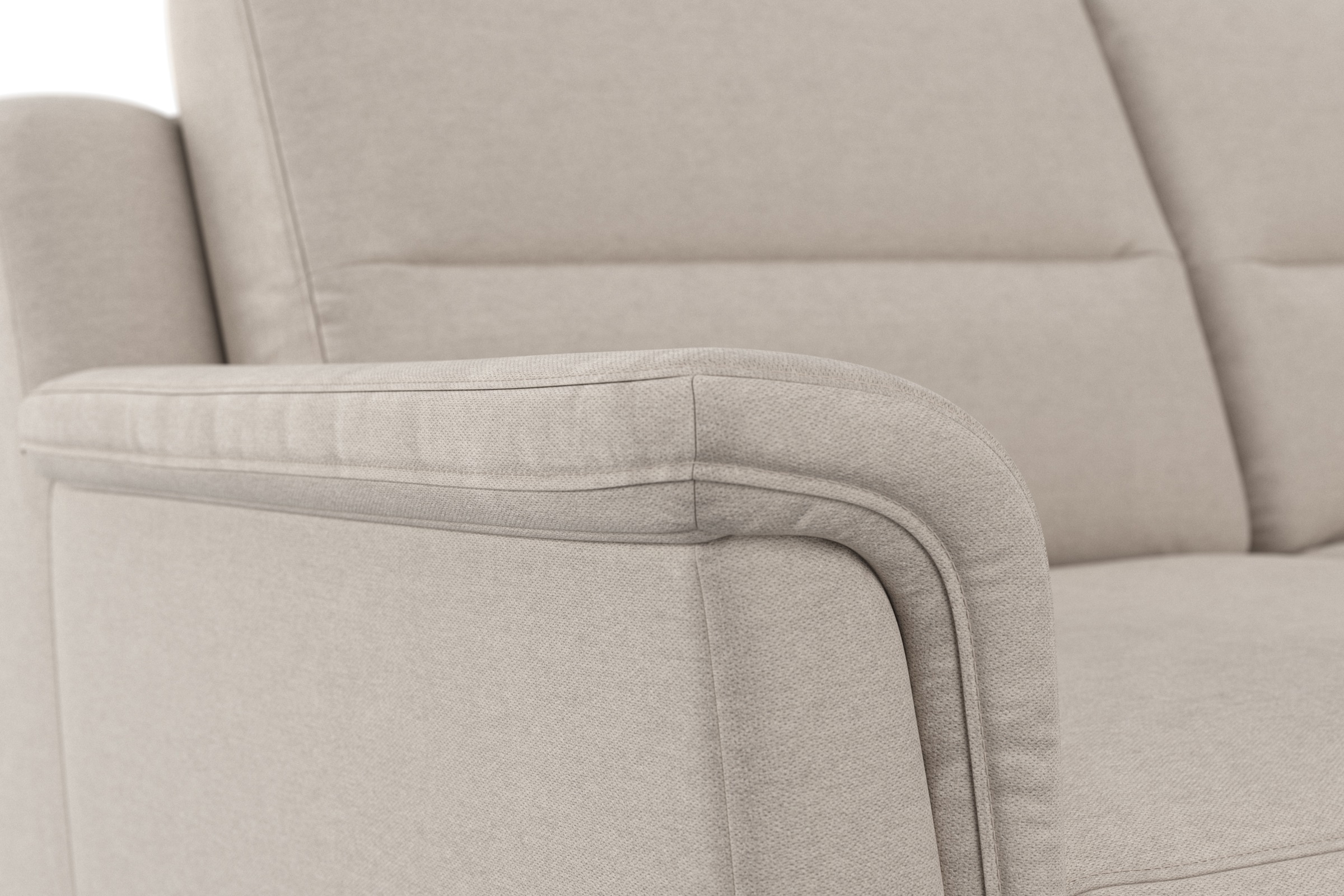 sit&more Ecksofa »Farö L-Form« inklusive Federkern, wahlweise mit Bettfunktion und Bettkasten