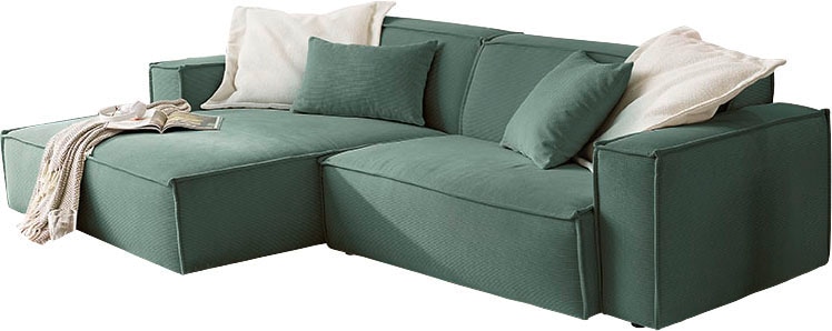 3C Candy Ecksofa "Matteo in elegant, kubischer Formensprache, bequem, L-For günstig online kaufen