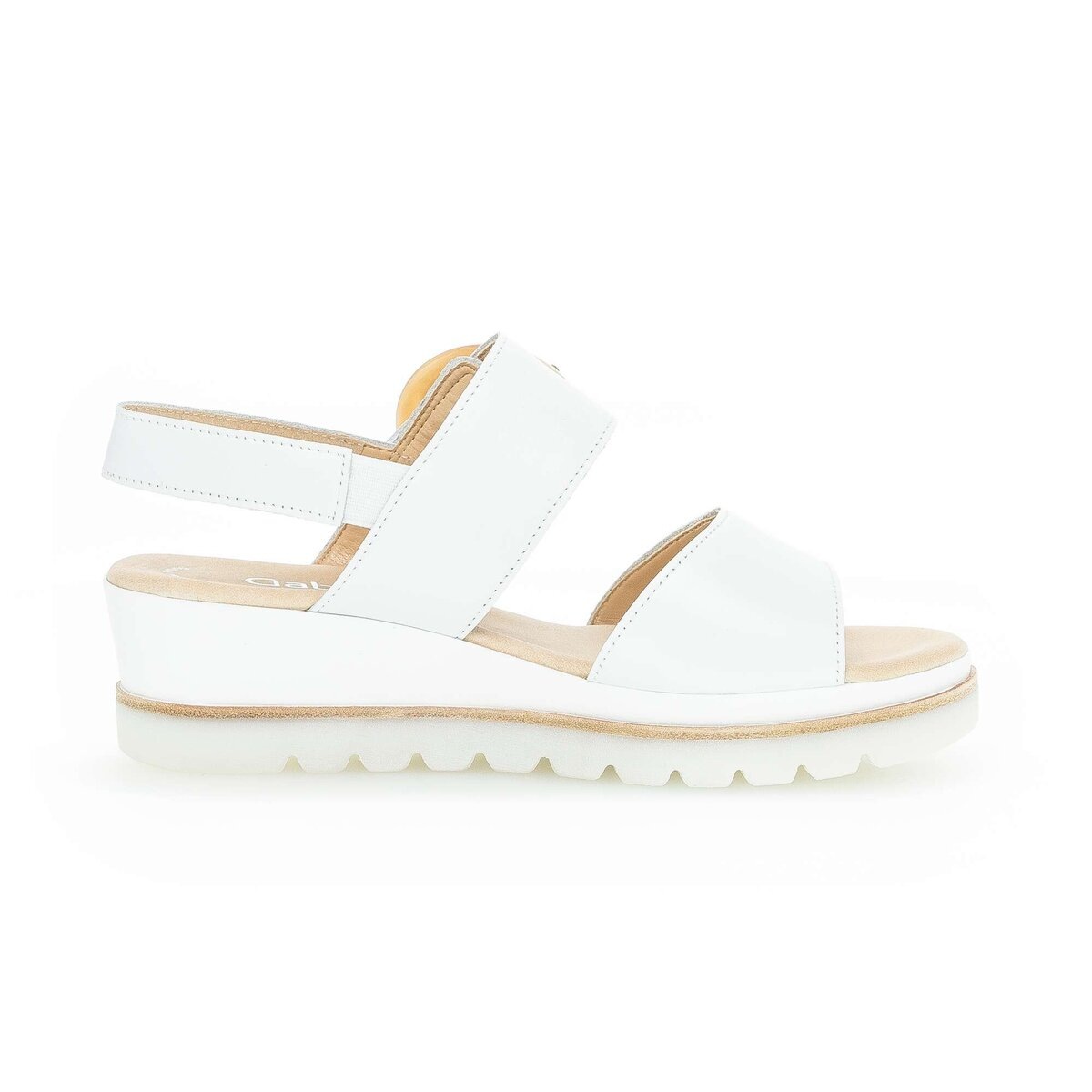 Gabor Plateau Sandale Women's Platform Sandals White Size 41 2
