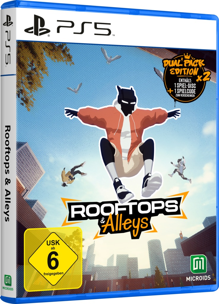 Astragon Spielesoftware »Rooftops & Alleys: The Parkour Game - Dual Pack« PlayStation 5