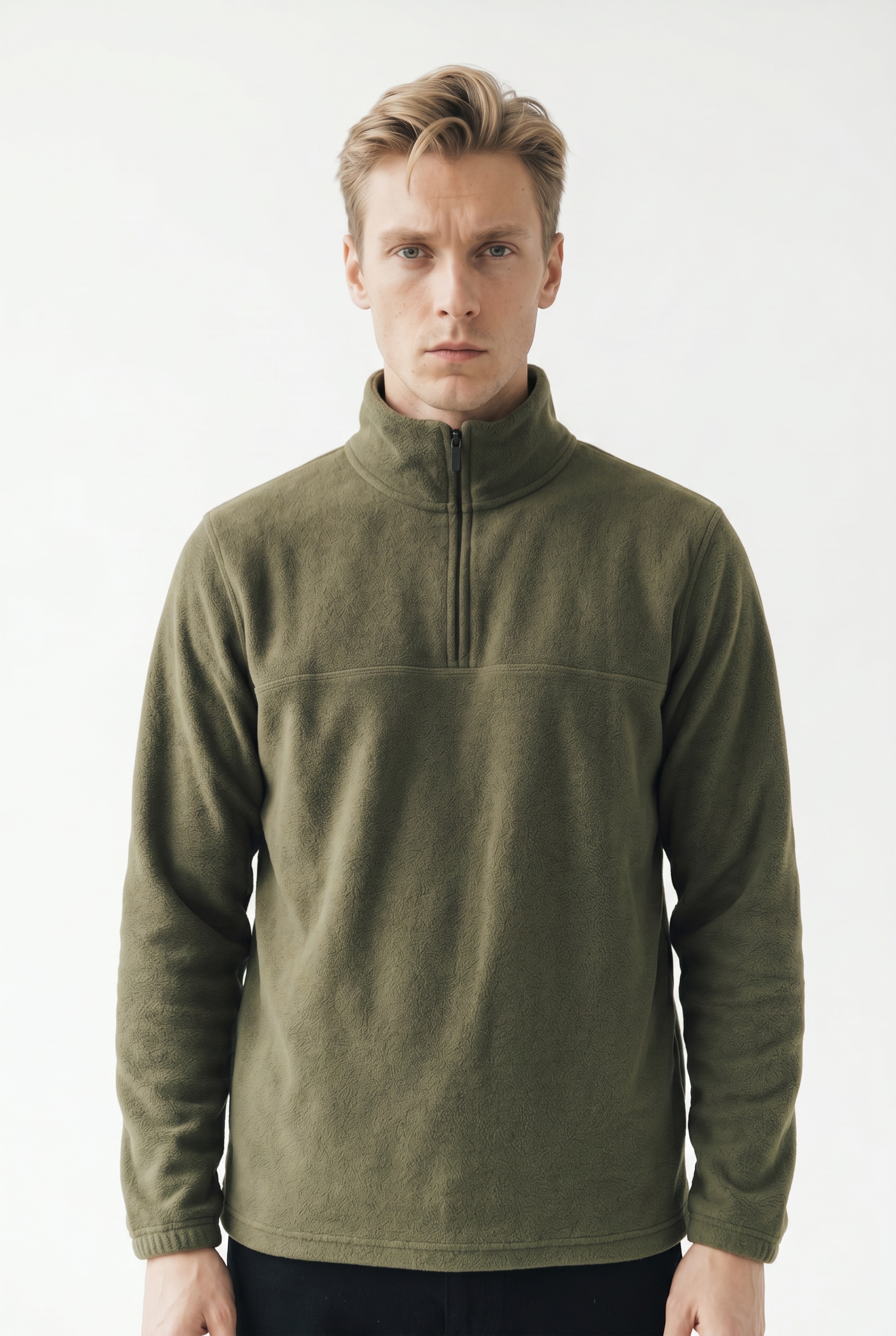 Jack & Jones Sweatshirt "JCOPOINT FLEECE SWEAT HIGH NECK HALF ZIP"
