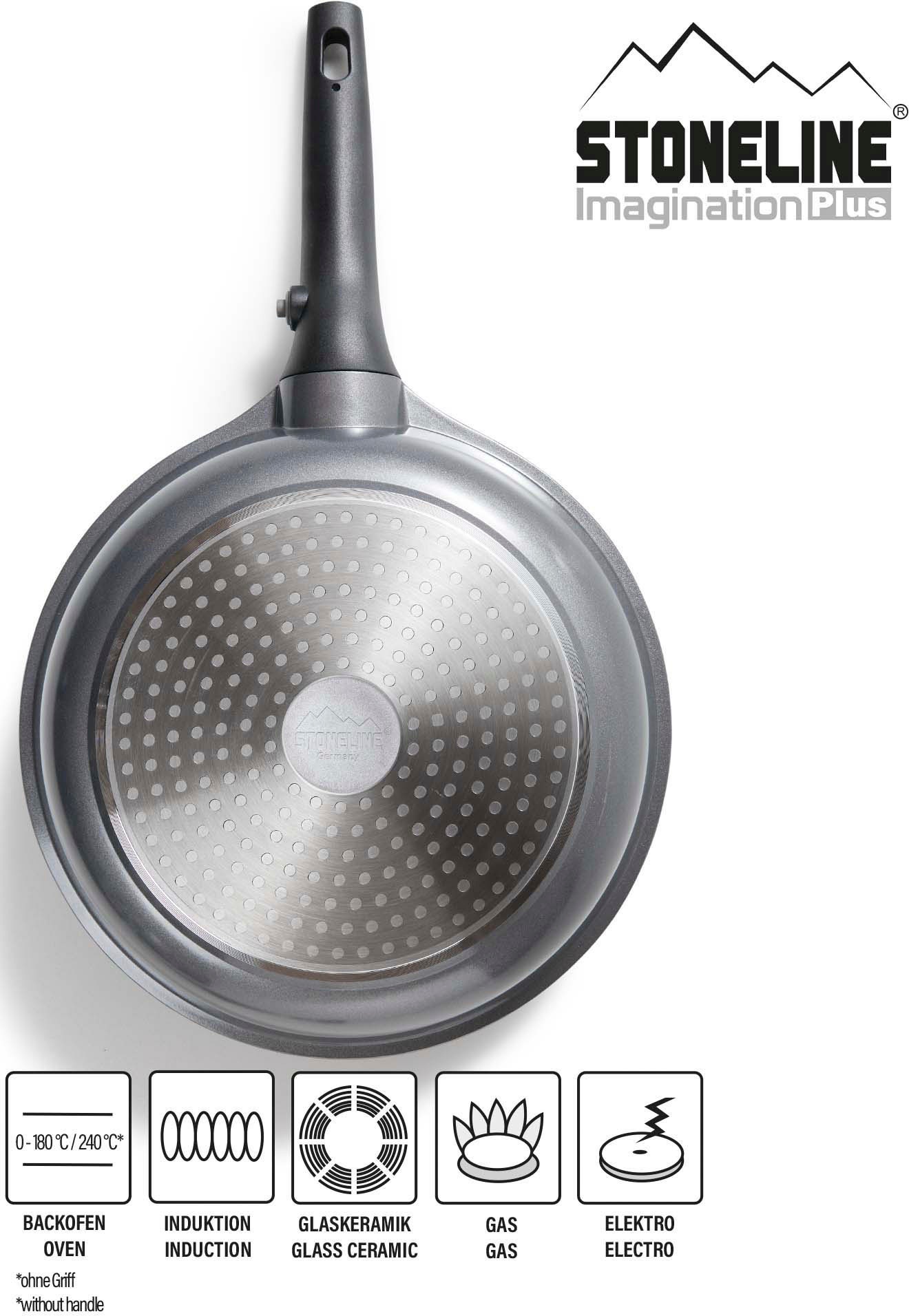 Thumbnail - STONELINE Bratpfanne "Imagination PLUS" Aluminiumguss einzigartige Steinpartikel-Beschichtung, Induktion