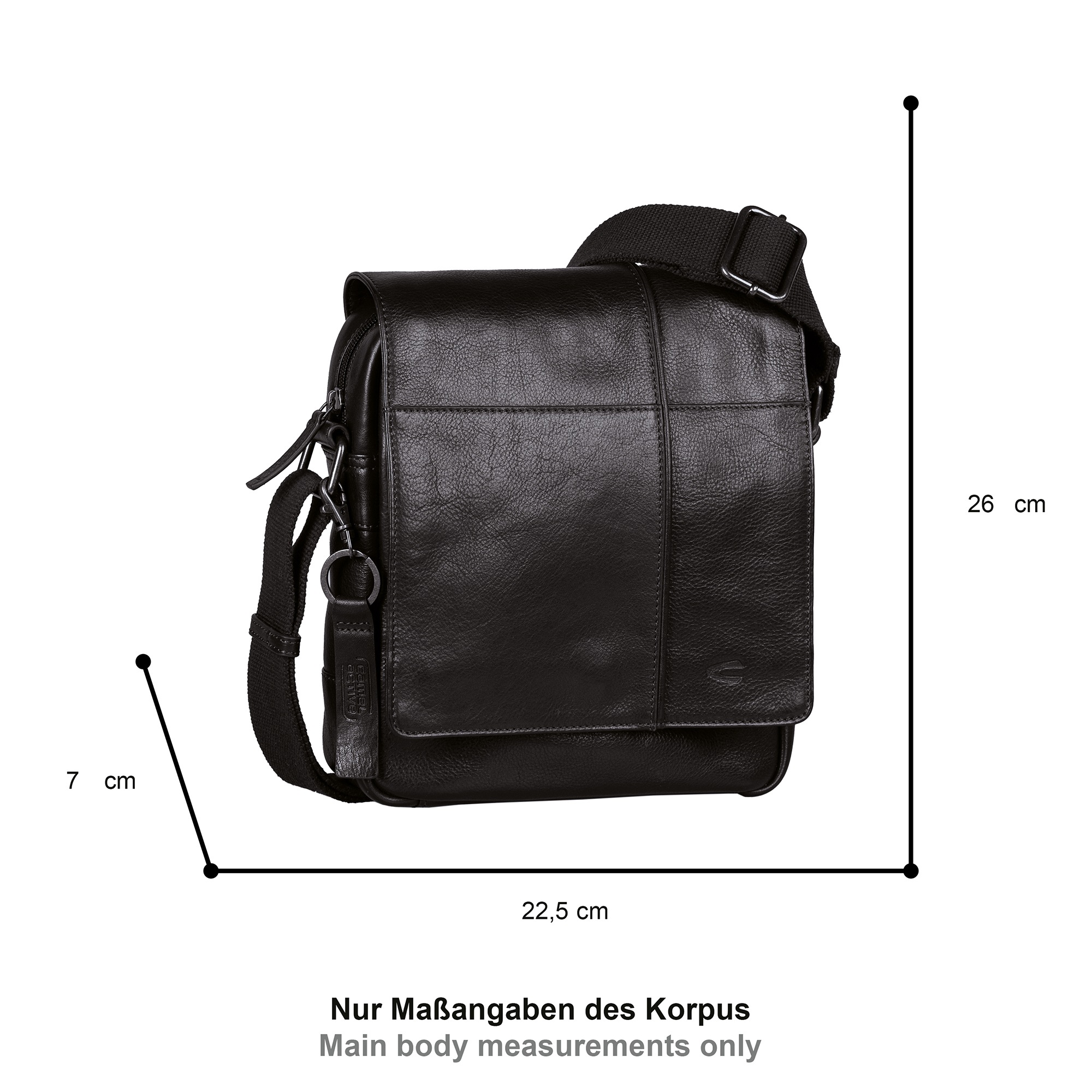 camel active Umhängetasche "Pine" aus pflanzlich gegerbtem Rindsleder im ke günstig online kaufen