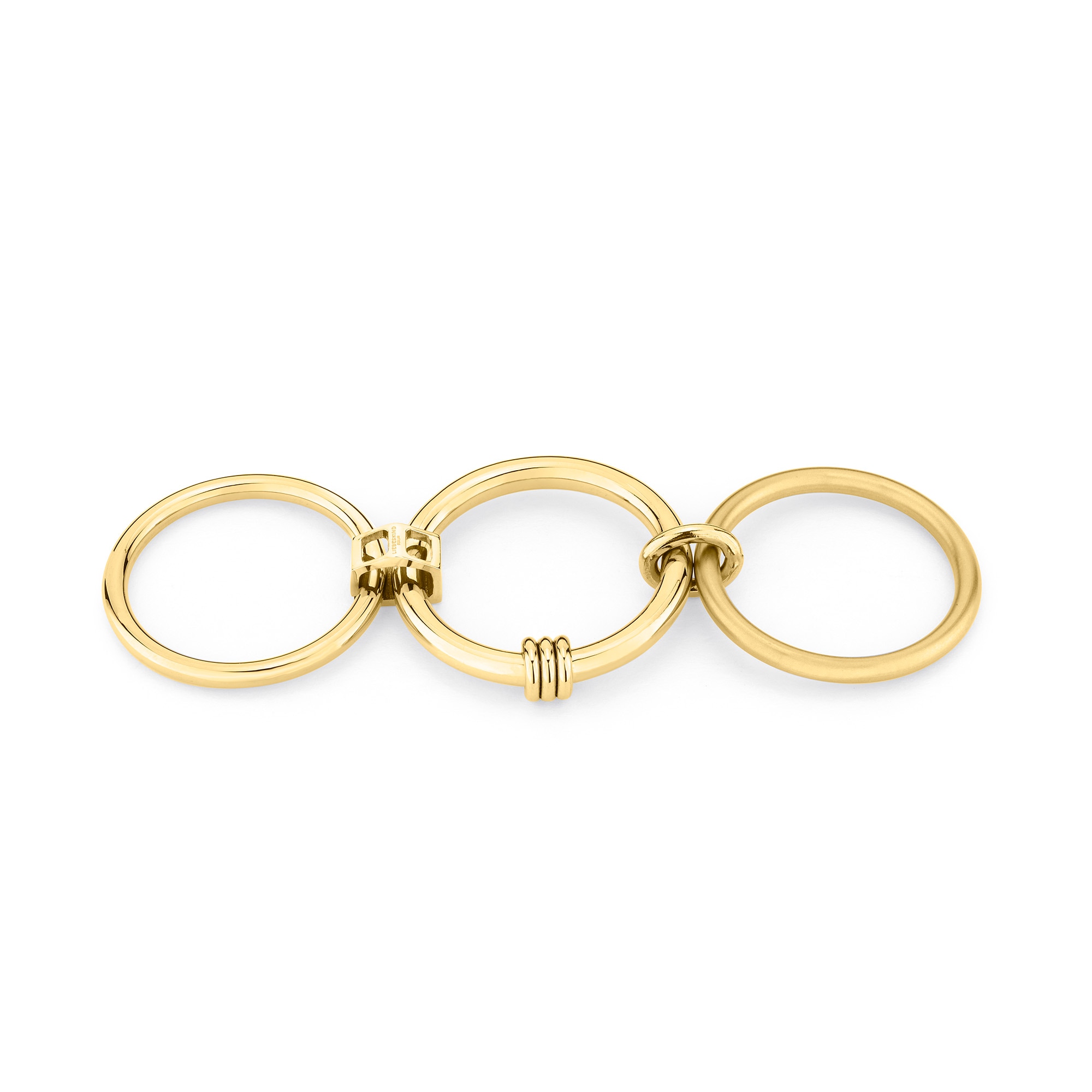 Liebeskind Berlin Fingerring »Schmuck Geschenk Edelstahl The Layer-Ring«