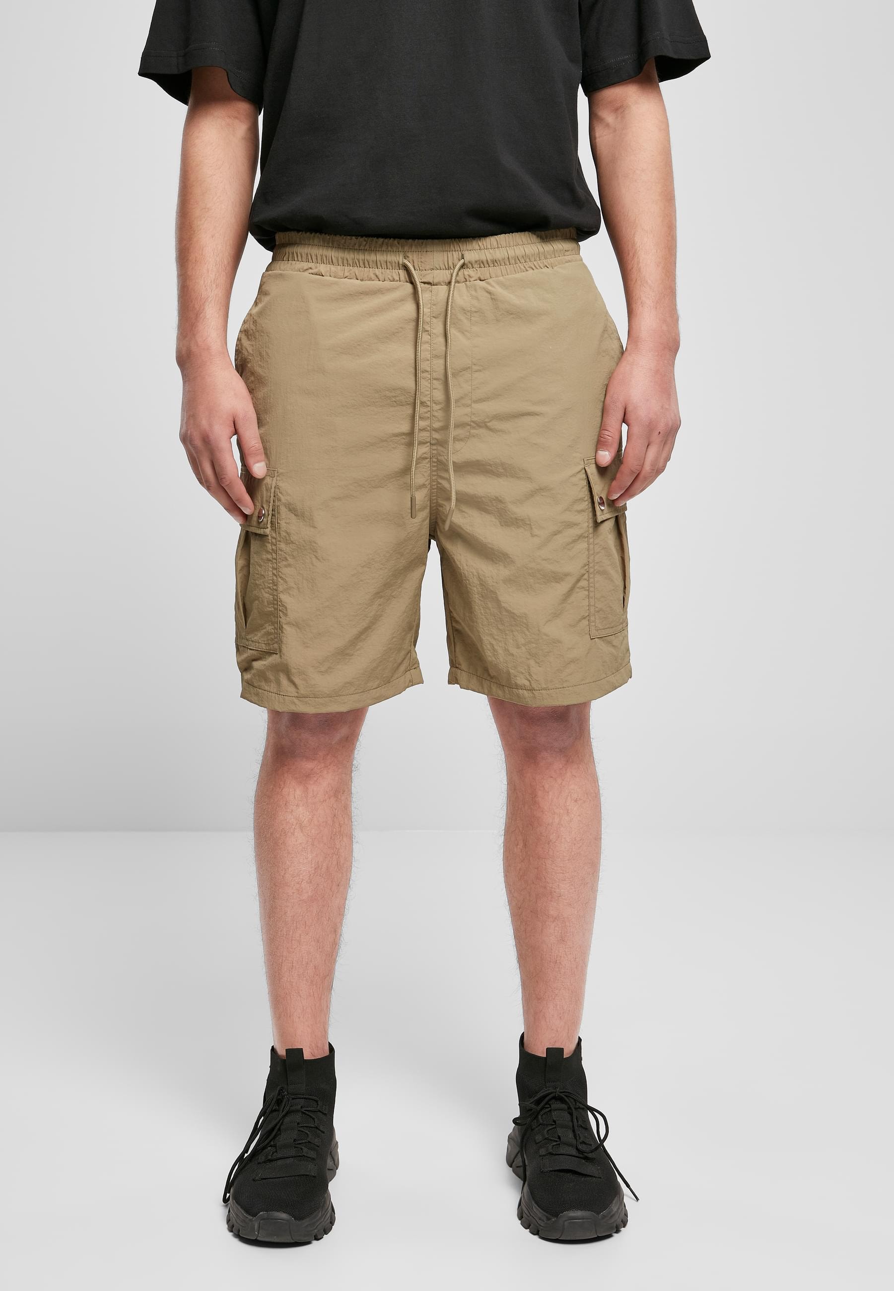 URBAN CLASSICS Cargohose »Urban Classics Herren Nylon Cargo Shorts«