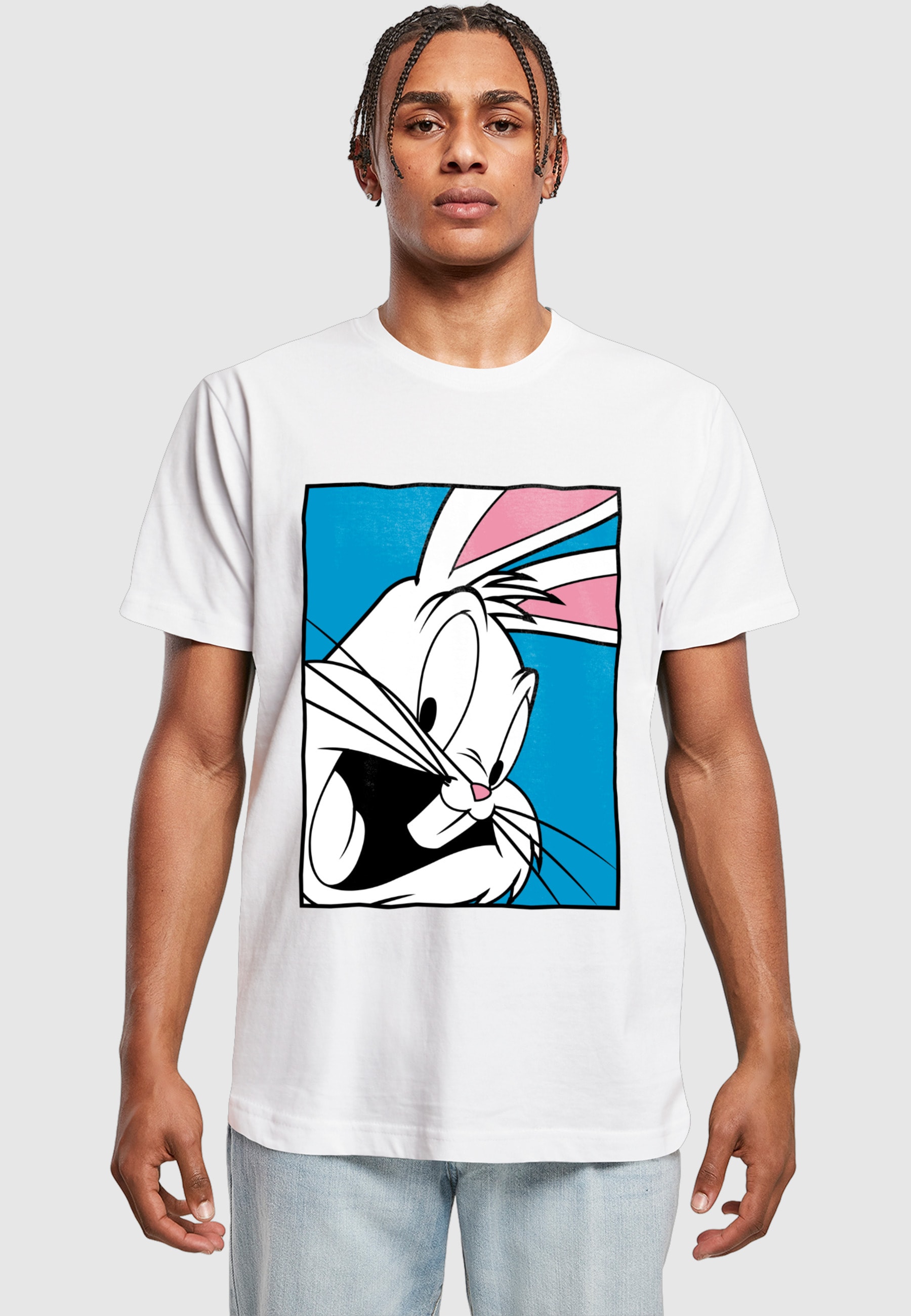Merchcode T-Shirt »Merchcode Looney Tunes Bugs Bunny Funny Face 2.0 Tee« 1