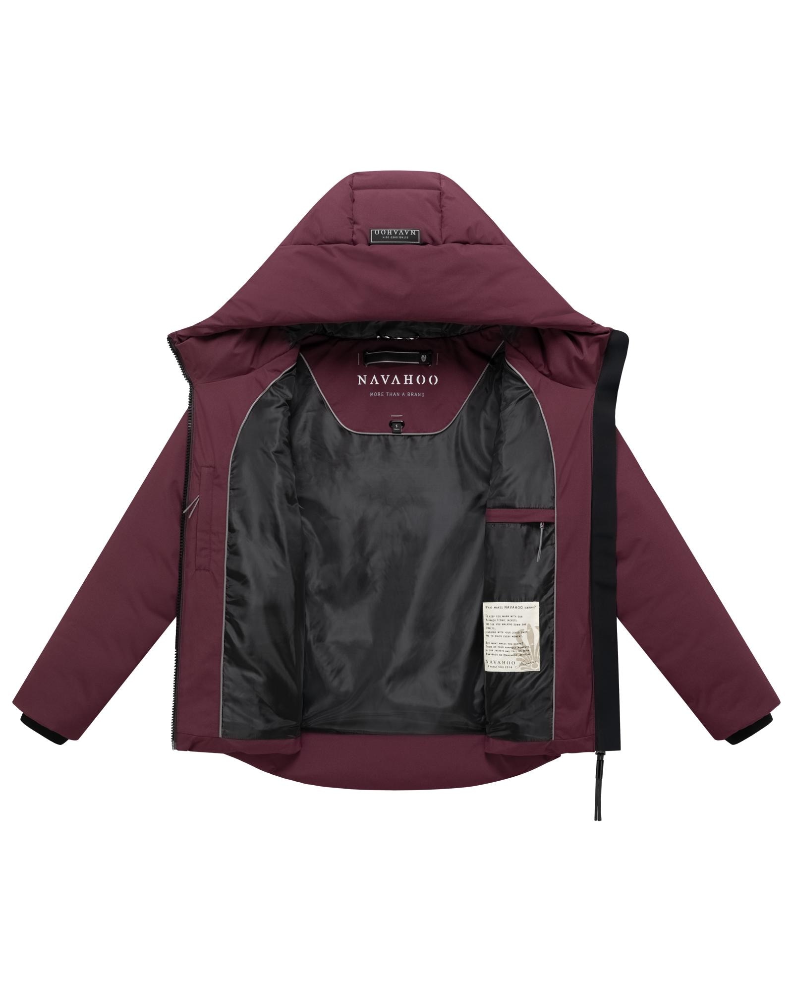 Navahoo Outdoorjacke »Stepptänzchen XIV« mit Kapuze Warme Damen Steppjacke mit Kapuze