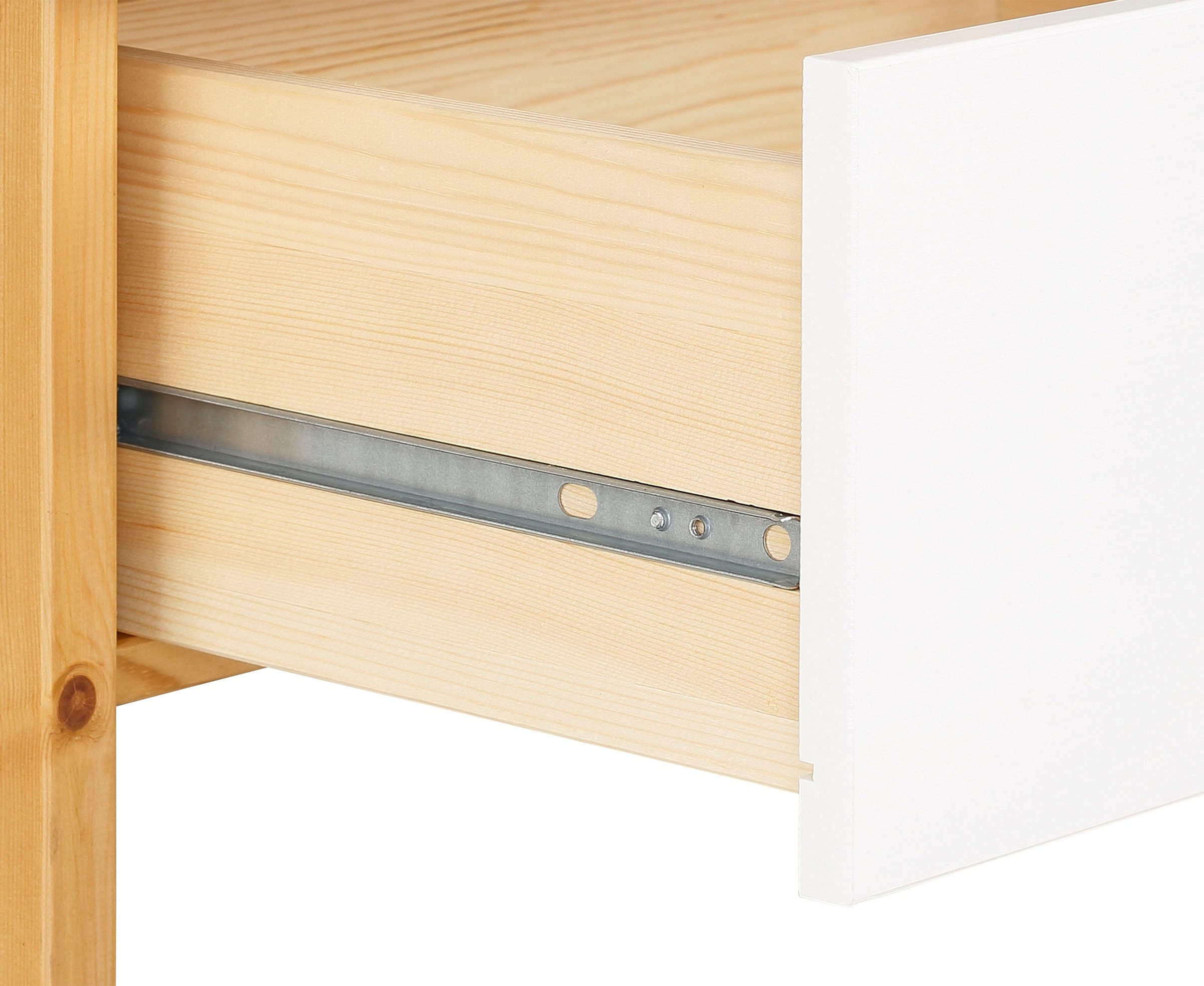 Home affaire TV-Board »Ixo«, Breite 148 cm, mit 3 Schubladen, aus masiver Kiefer, FSC®