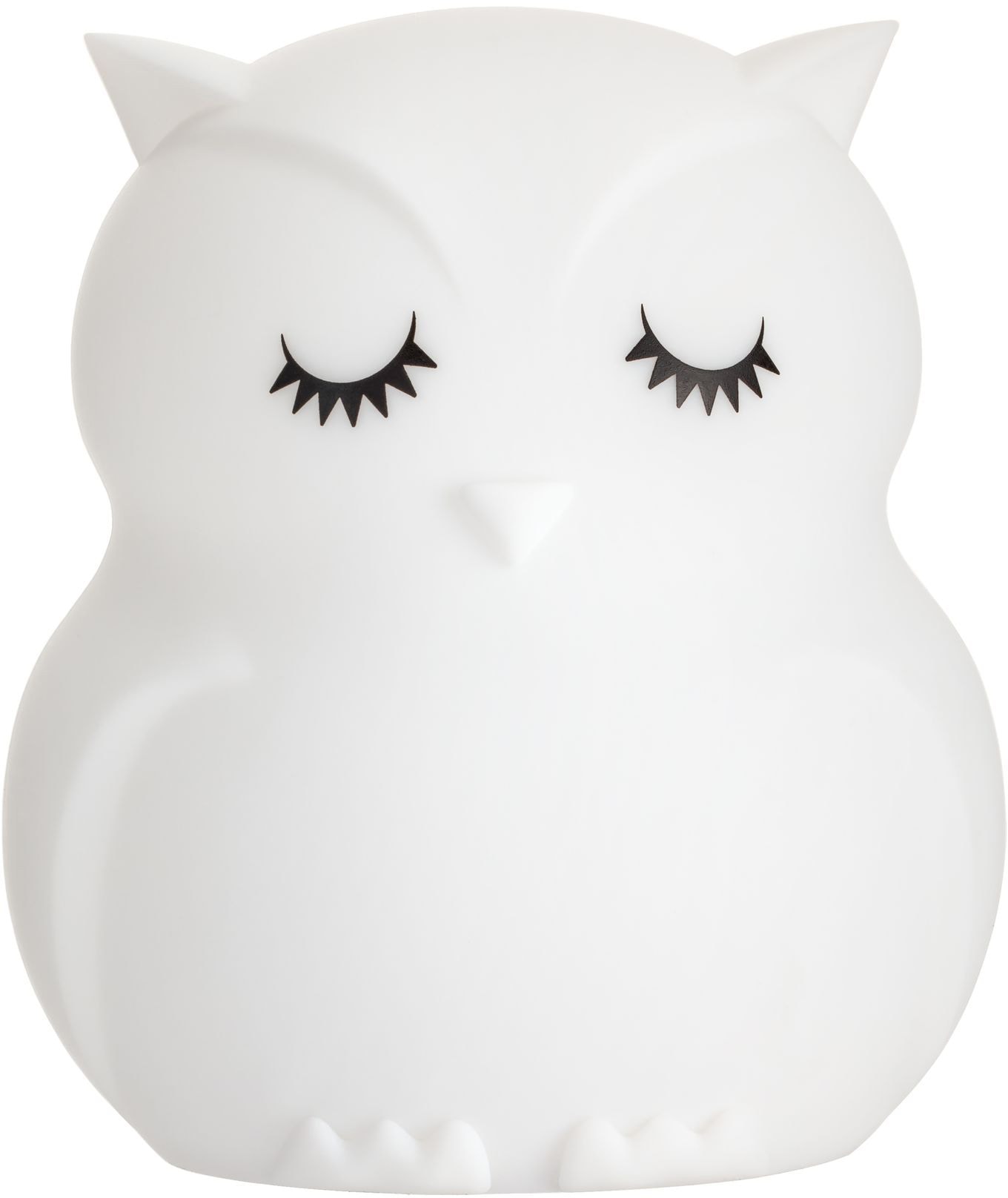 Pauleen LED Nachtlicht »Night Owl«, 1 flammig-flammig, LED-Modul, 2,5W, USB, Weiß, 5V, Silikon, Farbwechselfunktion