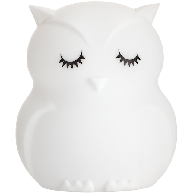 Black Friday Pauleen LED Nachtlicht »Night Owl«, 1 flammig-flammig, 2,5W,  USB, Weiß, 5V, Silikon, Farbwechselfunktion | BAUR