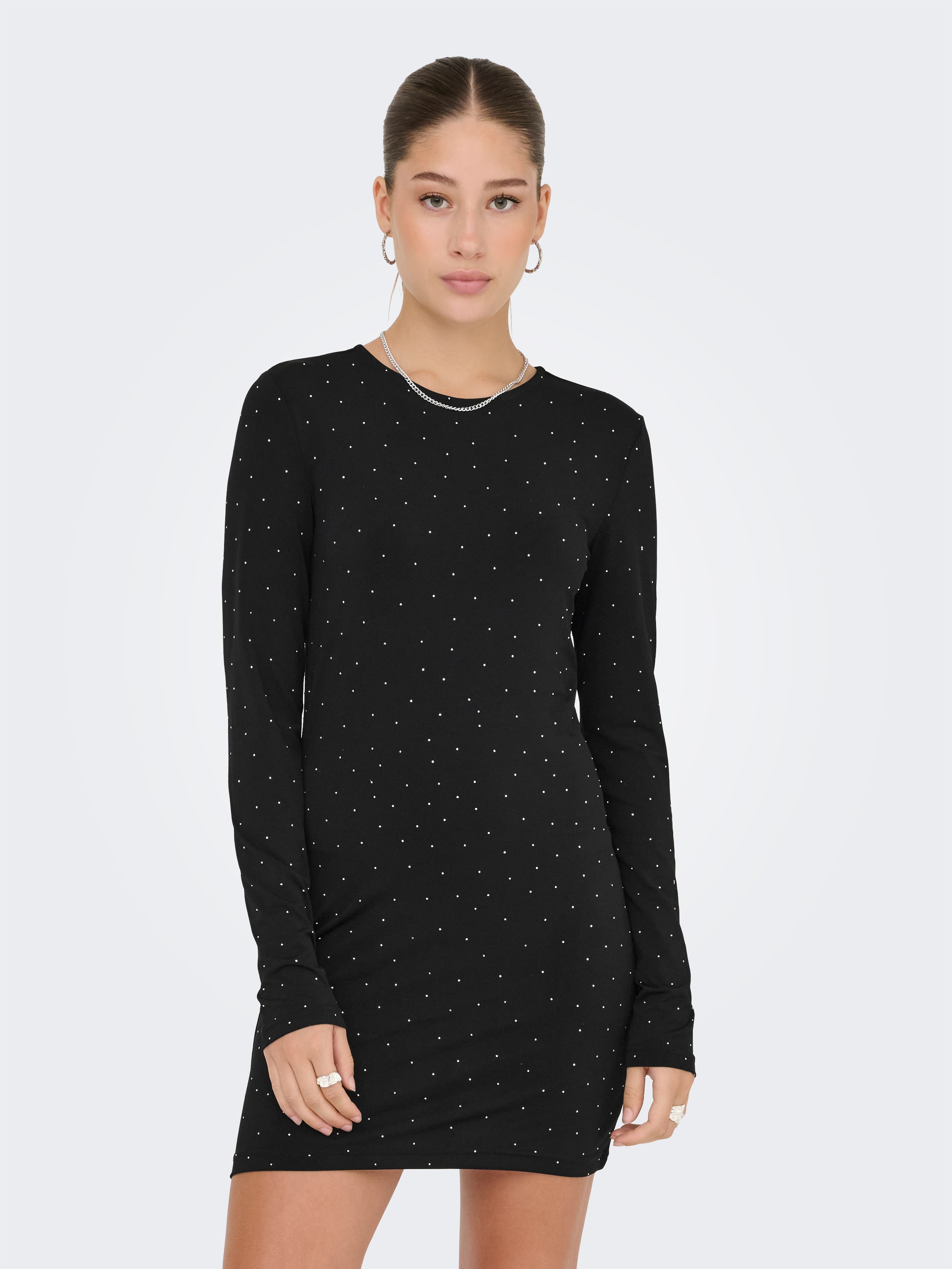 ONLY Minikleid "ONLZITA L/S O-NECK SHORT DRESS BF JRS" Sommerkleid günstig online kaufen